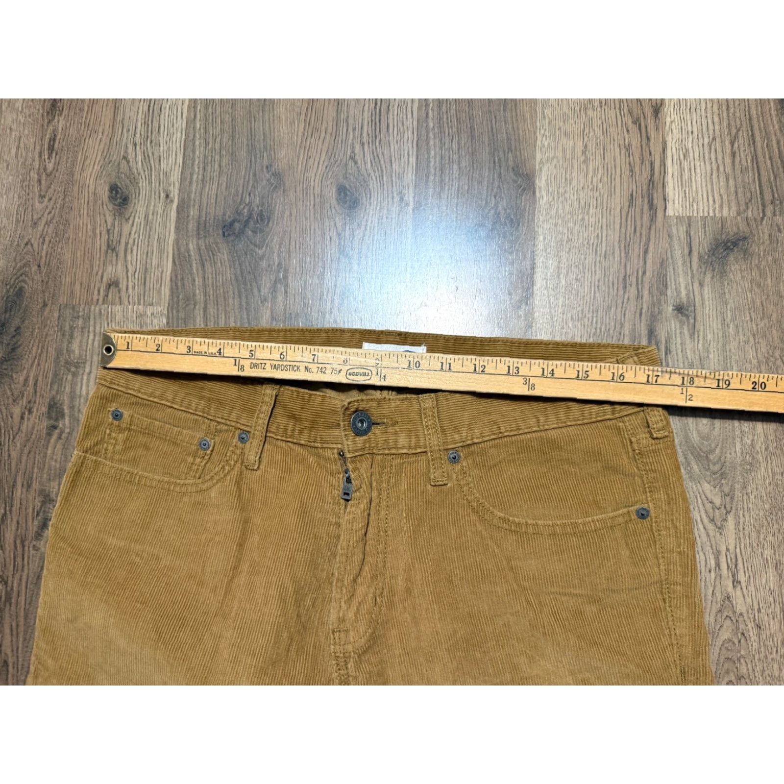 Old Navy Old Navy Pants Men Slim Fit Straight Leg 34x34 Brown Velvet Corduroy Casual Pants Mens Brown Velvet Slim Fit Straight Leg 34x34 Regular Weight: 34x34 Size US 34 / EU 50 - 7 Thumbnail