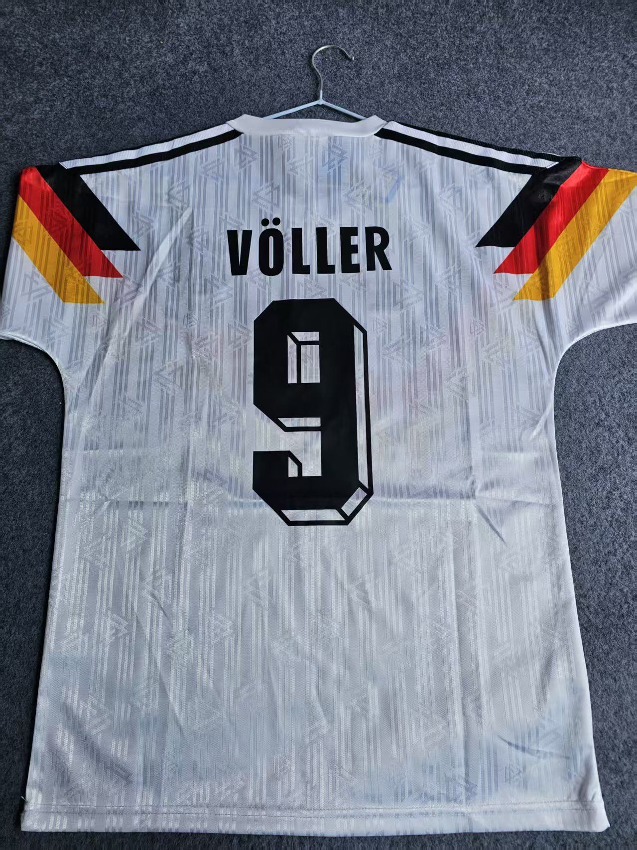 Other 1990 Germany #9 Rudi Völler Jersey Size US S / EU 44-46 / 1 - 1 Thumbnail