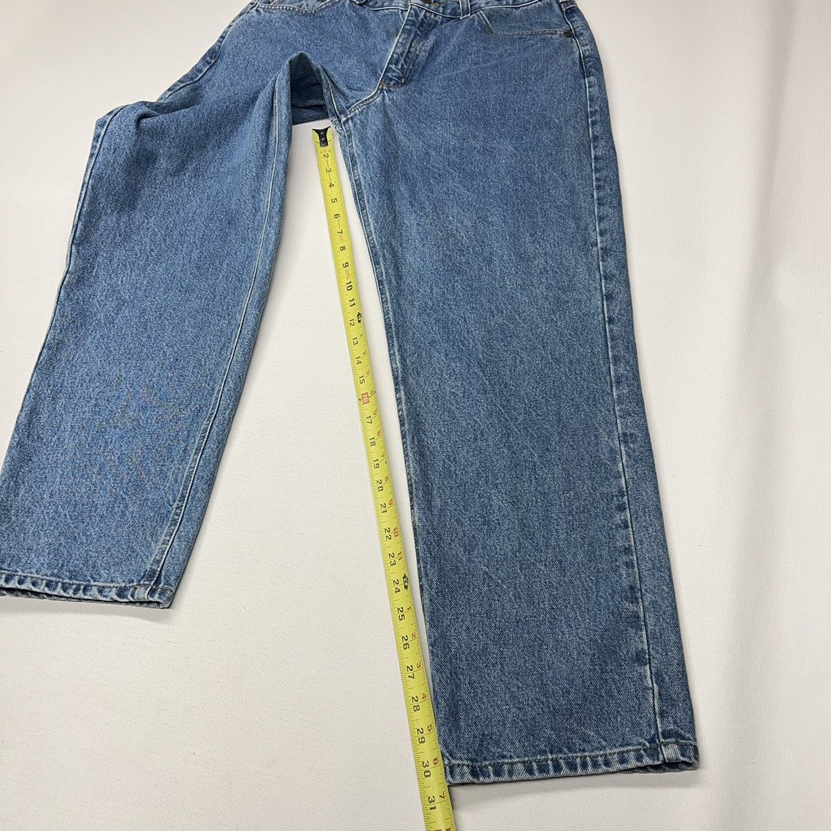 Carhartt × Vintage Carhartt Jeans Blue Relaxed Fit B17 Denim Workwear Baggy Size US 36 / EU 52 - 19 Thumbnail