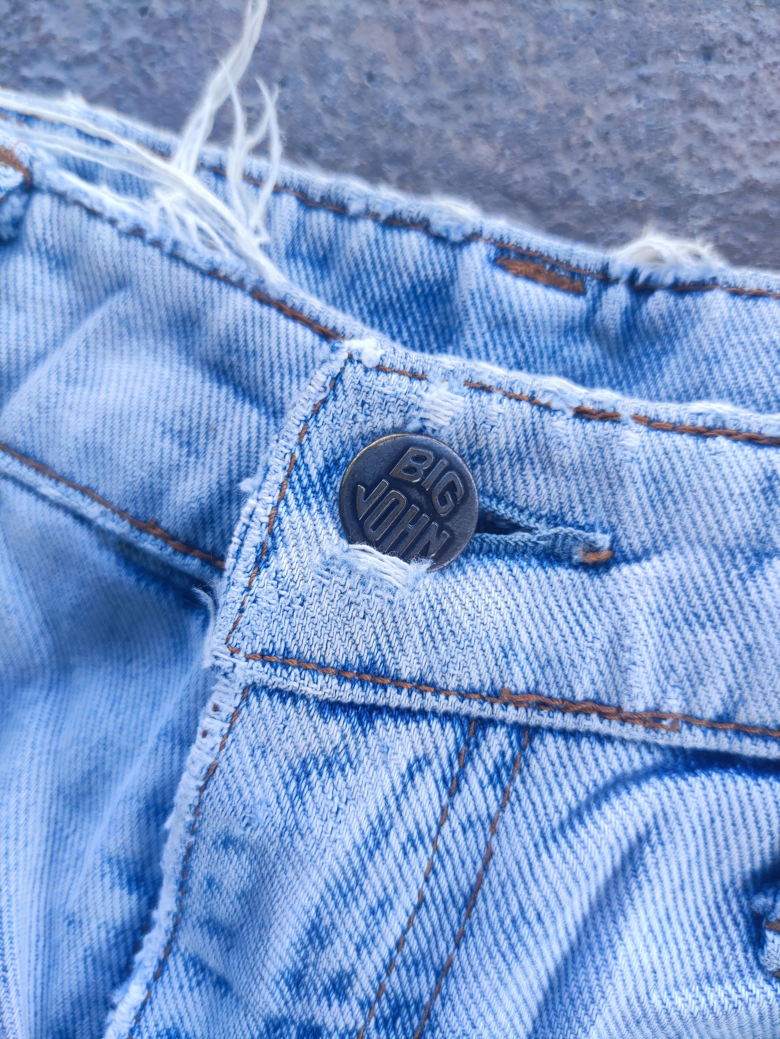 Big John Vintage Big John Brand Faded Distressed Denim Pants Size US 30 / EU 46 - 5 Thumbnail