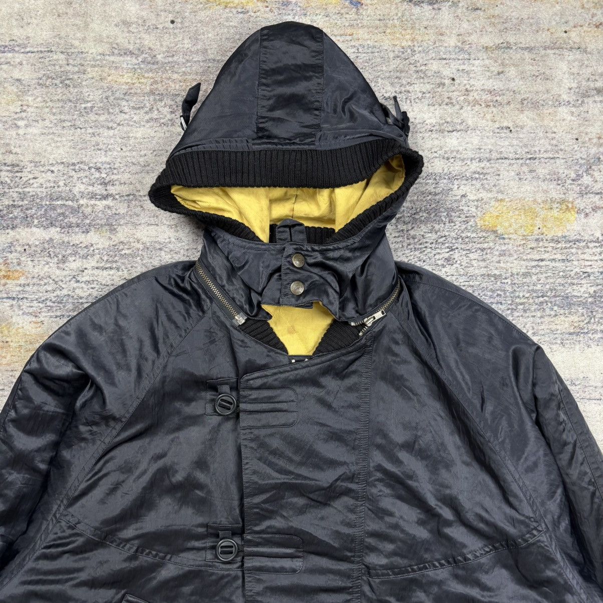 Issey Miyake Vintage Pia sport detachable hood bomber jacket Size US L / EU 52-54 / 3 - 4 Thumbnail