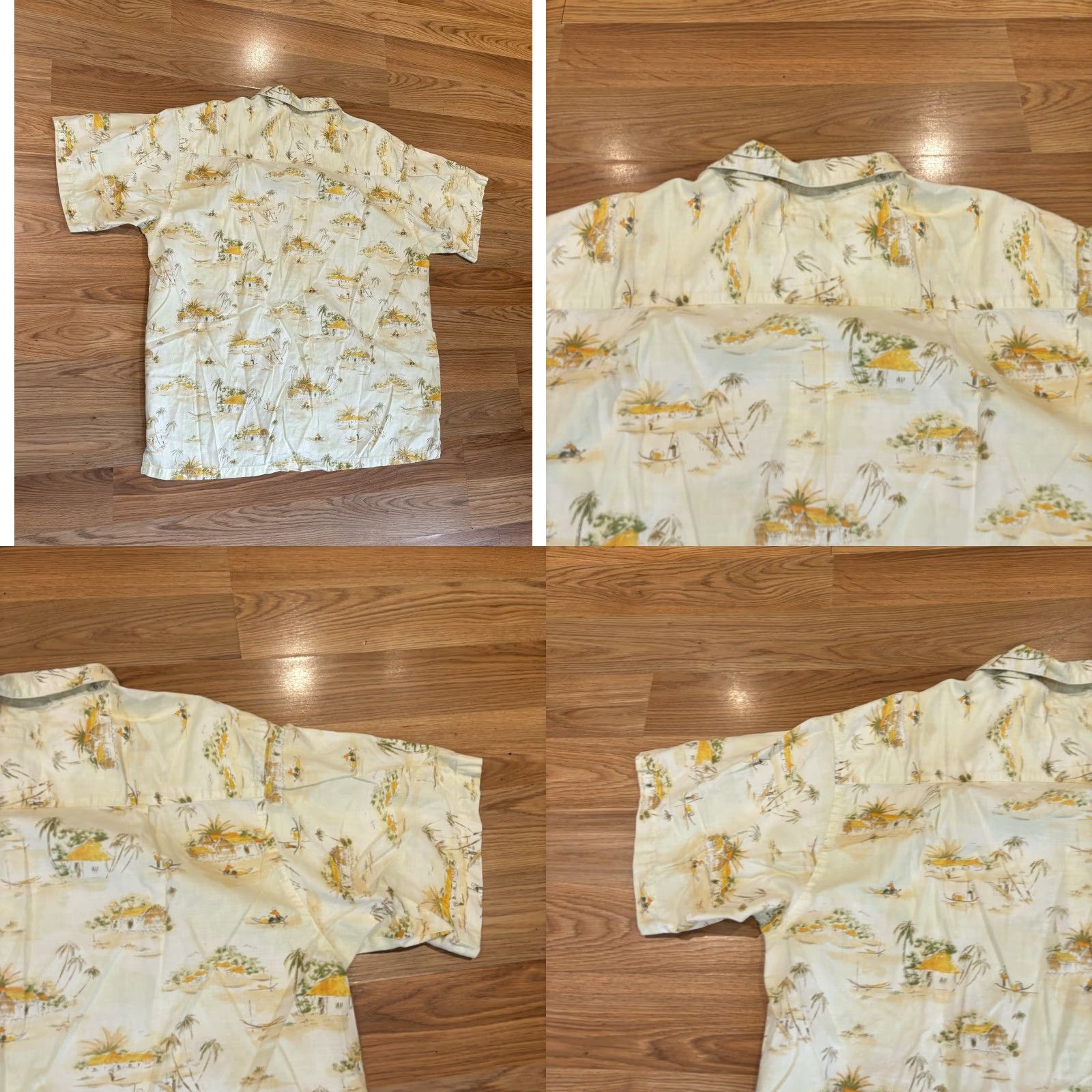 Patagonia VINTAGE Patagonia Organic Cotton Beach Print Hawaiian Shirt Mens Size XL 53304 Size US XL / EU 56 / 4 - 8 Thumbnail