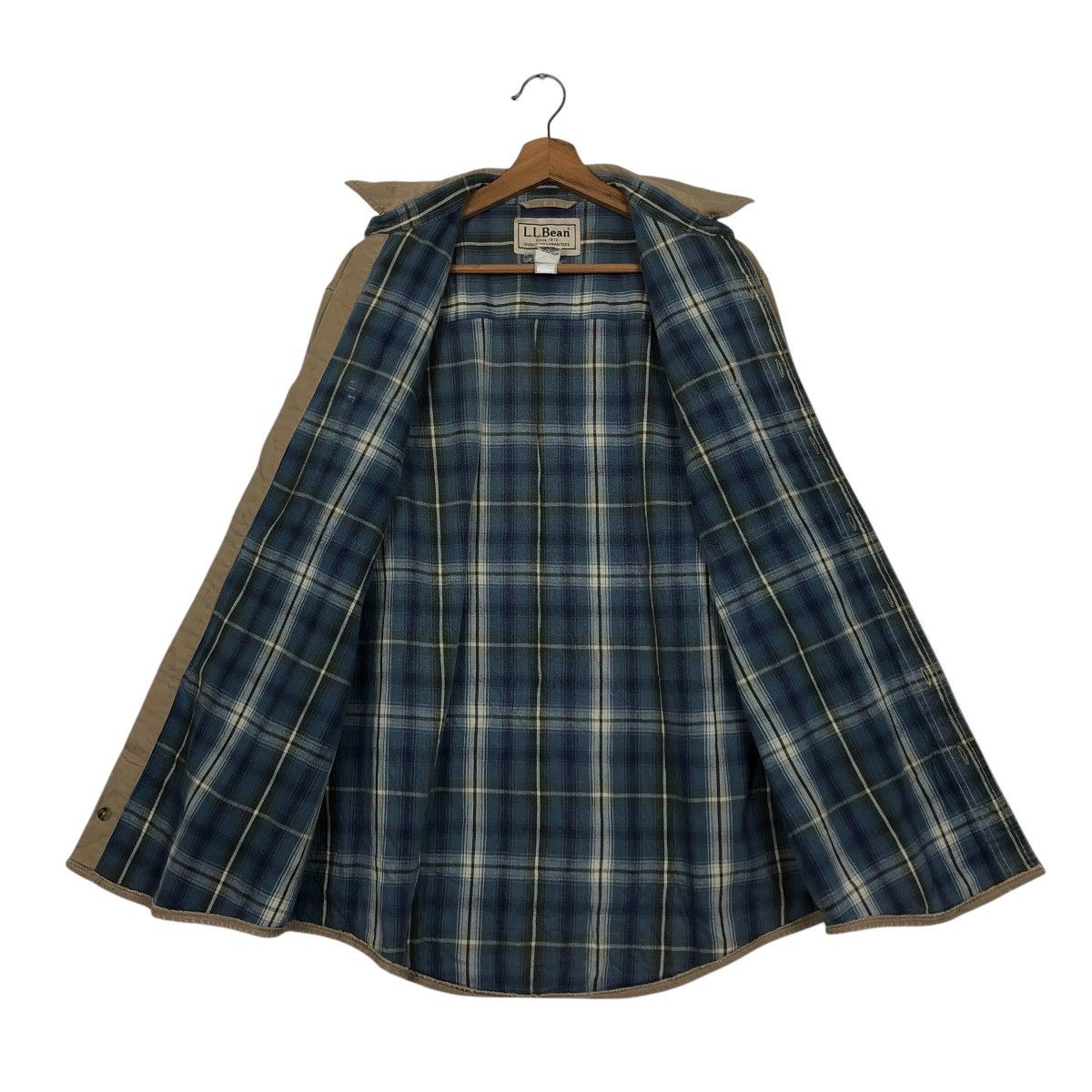 Japanese Brand 📌Vintage Chore Work Shirt Jacket L.L.Bean Blanket Tartan Size US M / EU 48-50 / 2 - 14 Thumbnail