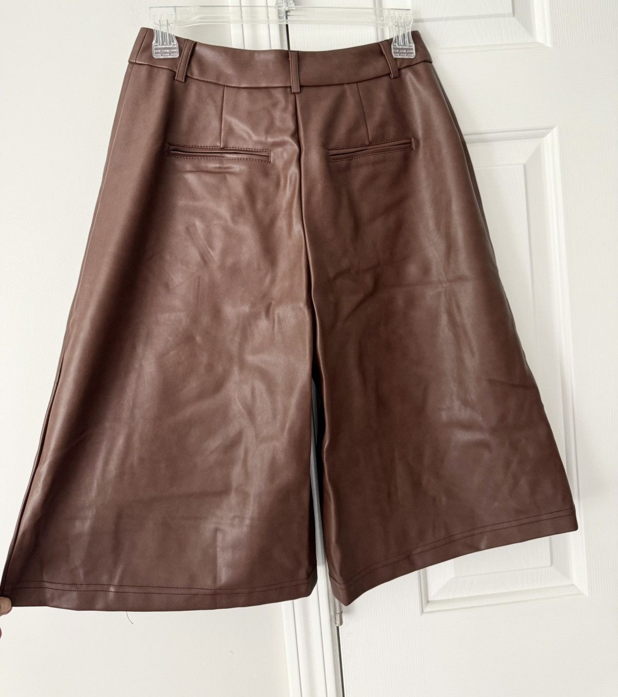 Anthropologie Anthropologie Avec Les Filles Faux Leather Culottes, Size XS Size 26" / US 2 / IT 38 - 8 Thumbnail