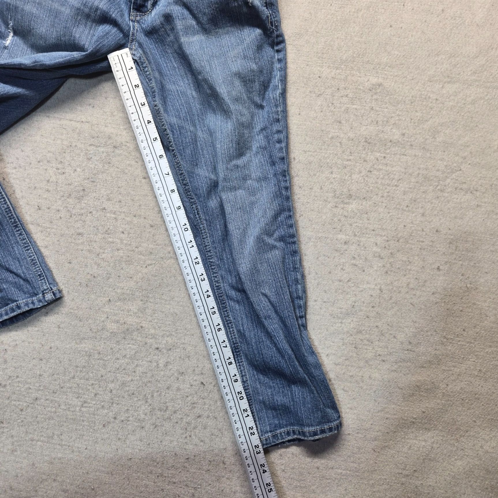 Vintage Aéropostale Jeans Adult Women's 5/6 Medium Wash Denim Jegging Blue Womens Size 28" / US 6 / IT 42 - 7 Thumbnail