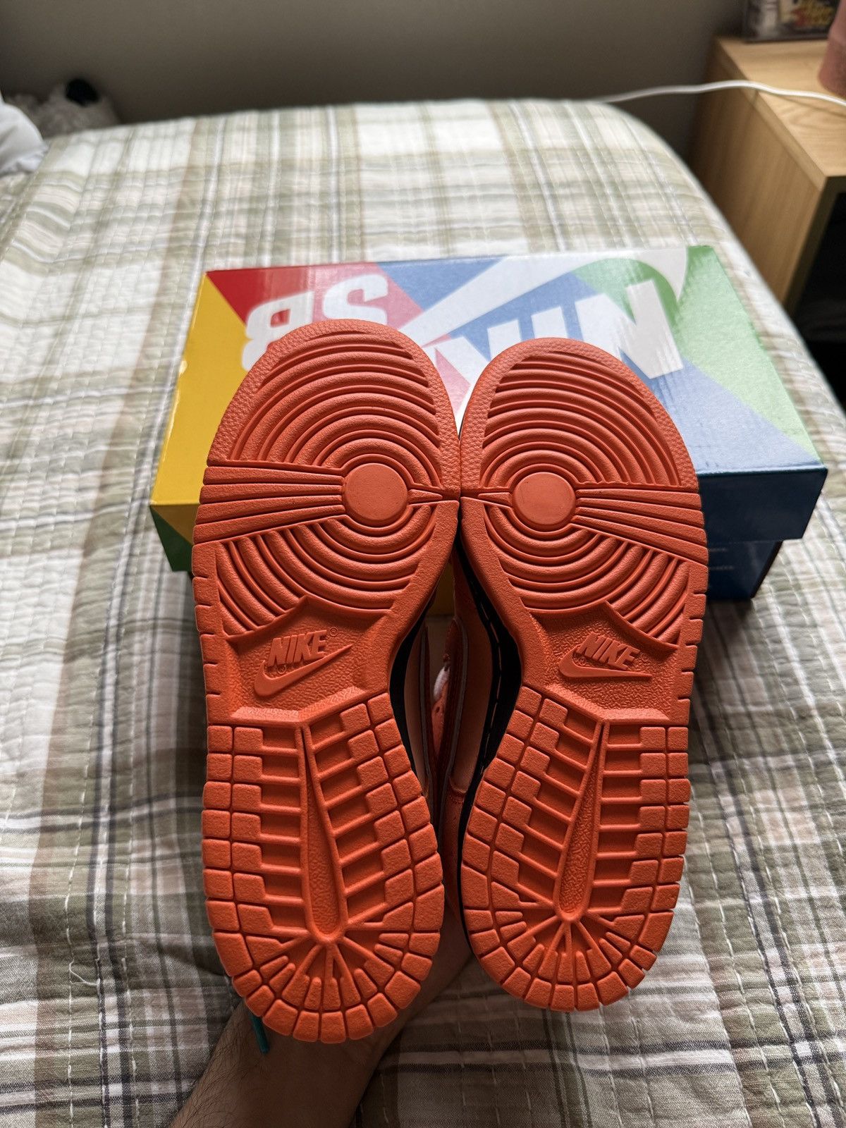 Nike Nike Dunk Low SB Orange Lobster Size US 5.5 / IT 35.5 - 5 Thumbnail