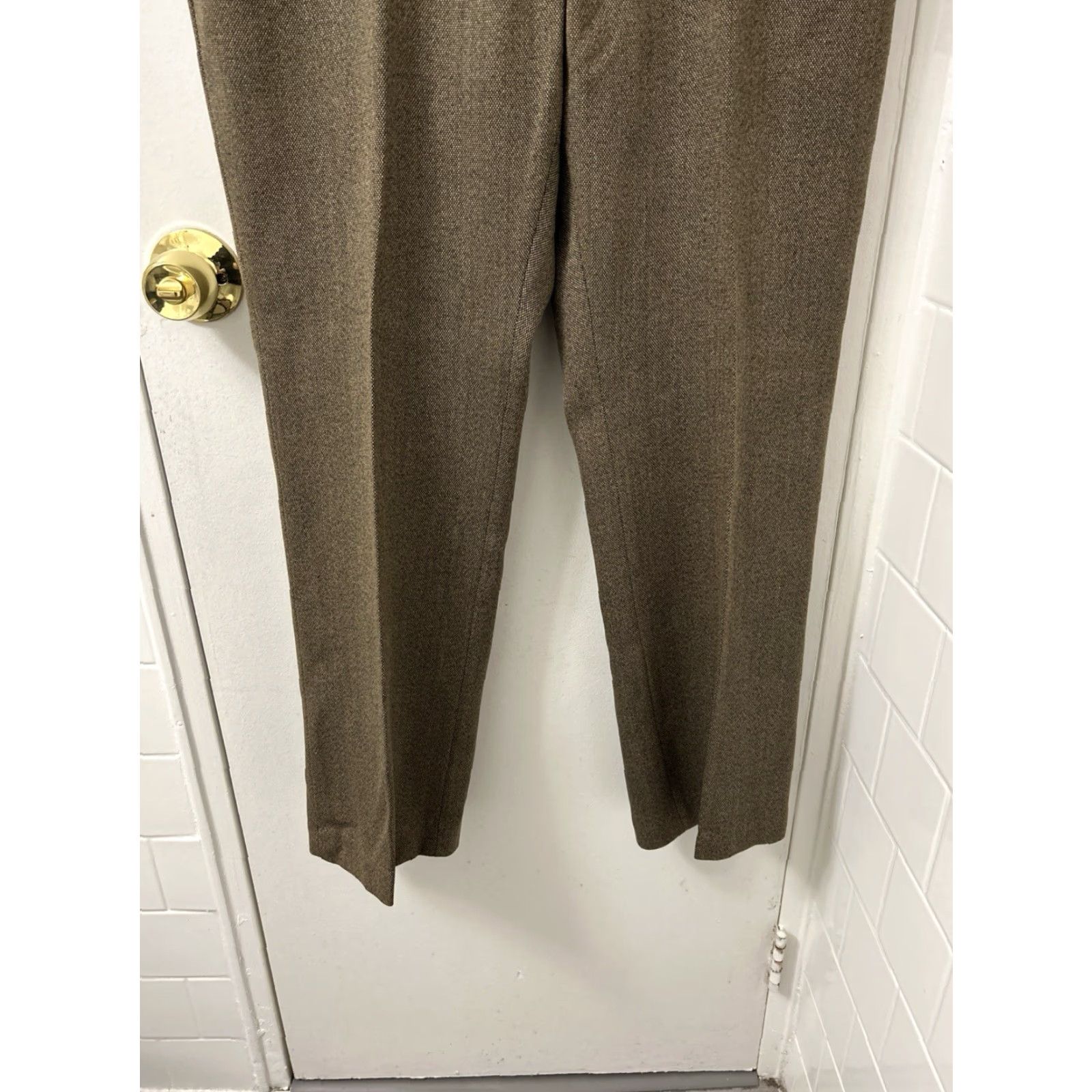 Levi's VINTAGE Levi's Sta Prest Slacks Pants Mens Sz 38x29 Brown Mr Levi's Trousers Size US 38 / EU 54 - 3 Thumbnail