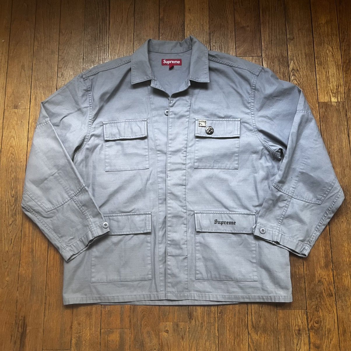 Supreme Supreme Melvins BDU Jacket Light Blue L Size US L / EU 52-54 / 3 - 2 Thumbnail