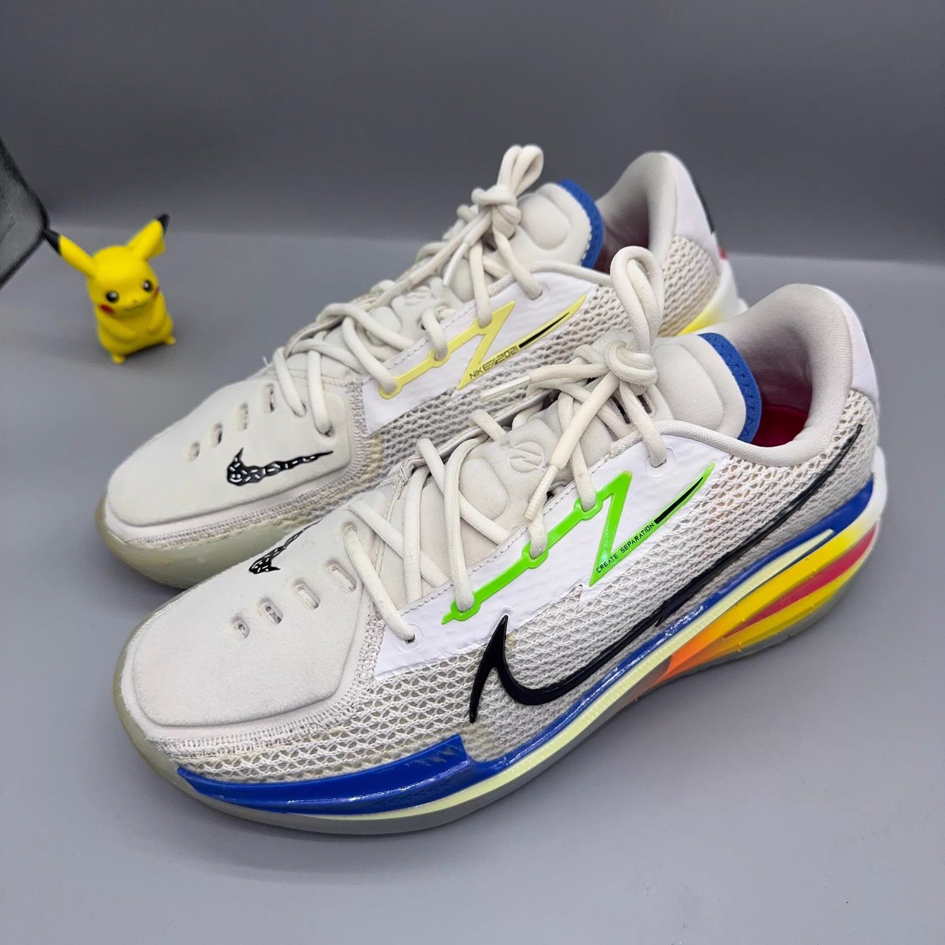 Nike Nike GT Cut 1 White Blue Gray Size 44 Size US 11 / EU 44 - 1 Thumbnail
