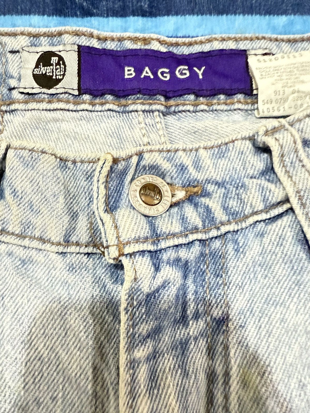 Levi's Vtg 90s Levis Silvertab baggy pants Size US 33 - 3 Thumbnail