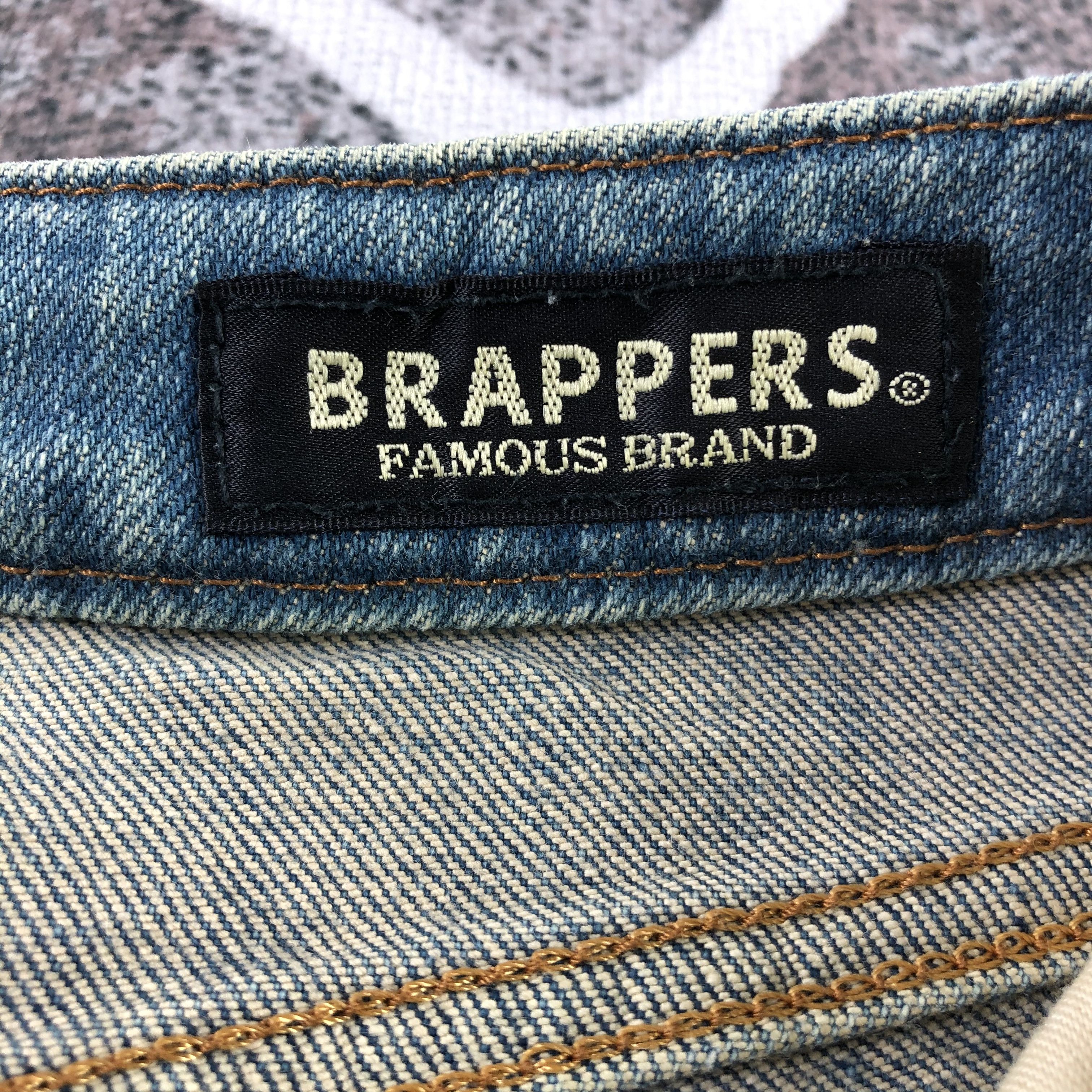 Japanese Brand Brapppers Jeans Flare Denim Size 25x28 Size US 26 / EU 42 - 9 Thumbnail