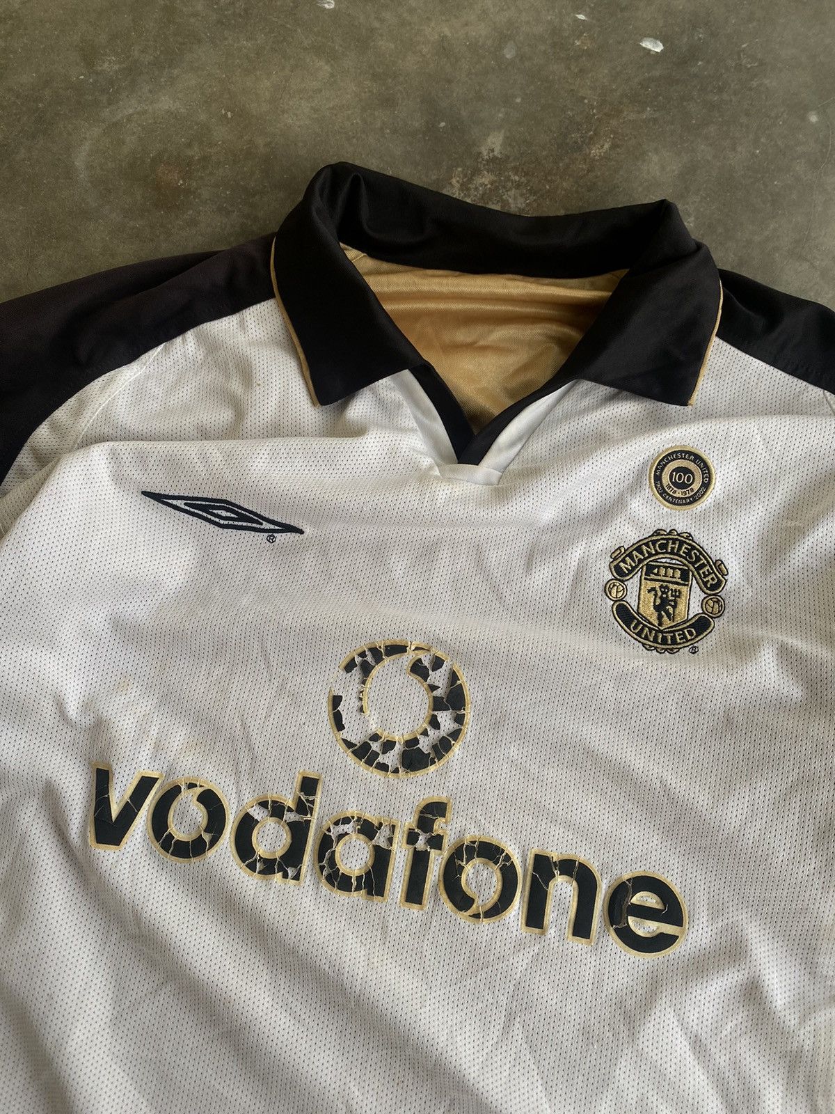 Umbro Rare Vintage 90’s Reverseable Manchester United Jersey Size US M / EU 48-50 / 2 - 2 Thumbnail