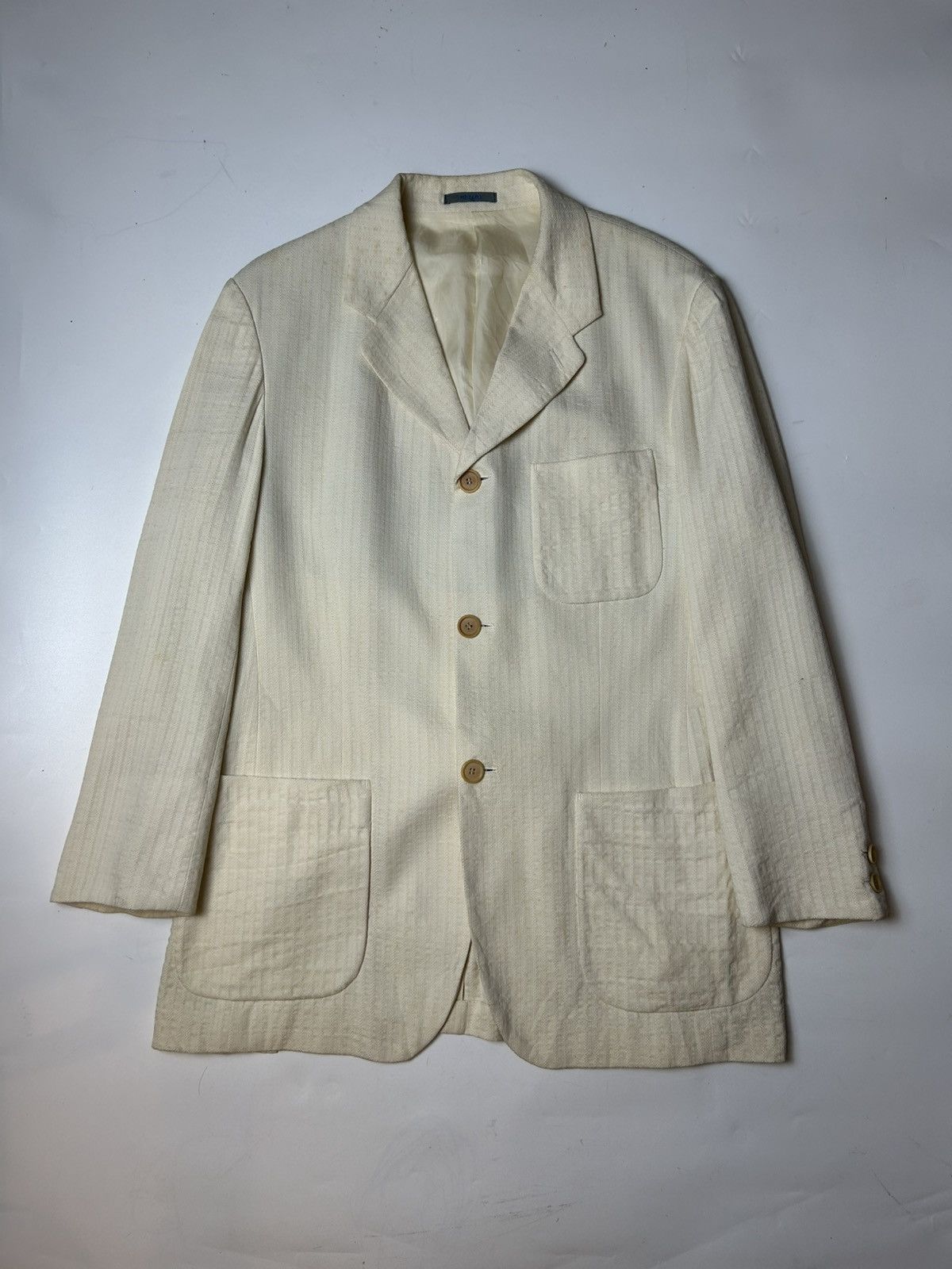 Designer × Japanese Brand × Kenzo KENZO SINGLE BREAST BLAZER Size 38L - 1 Thumbnail