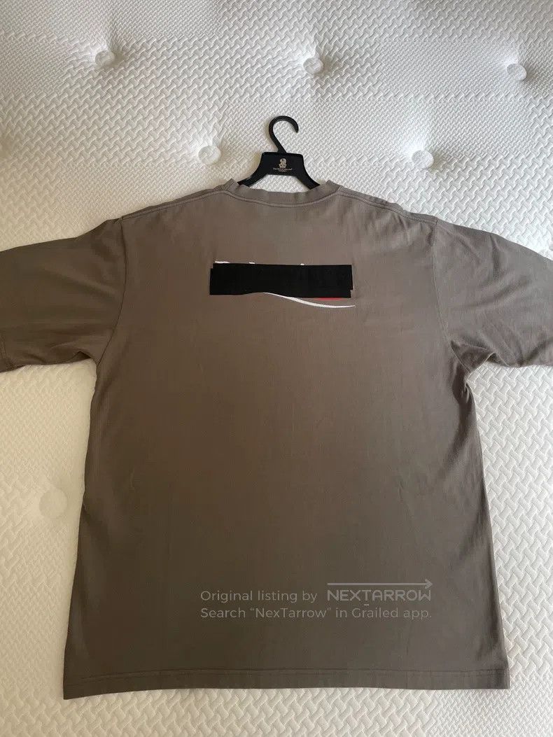 Balenciaga Balenciaga Gray Coca-Cola Tape Short Sleeve Size US M / EU 48-50 / 2 - 1 Thumbnail