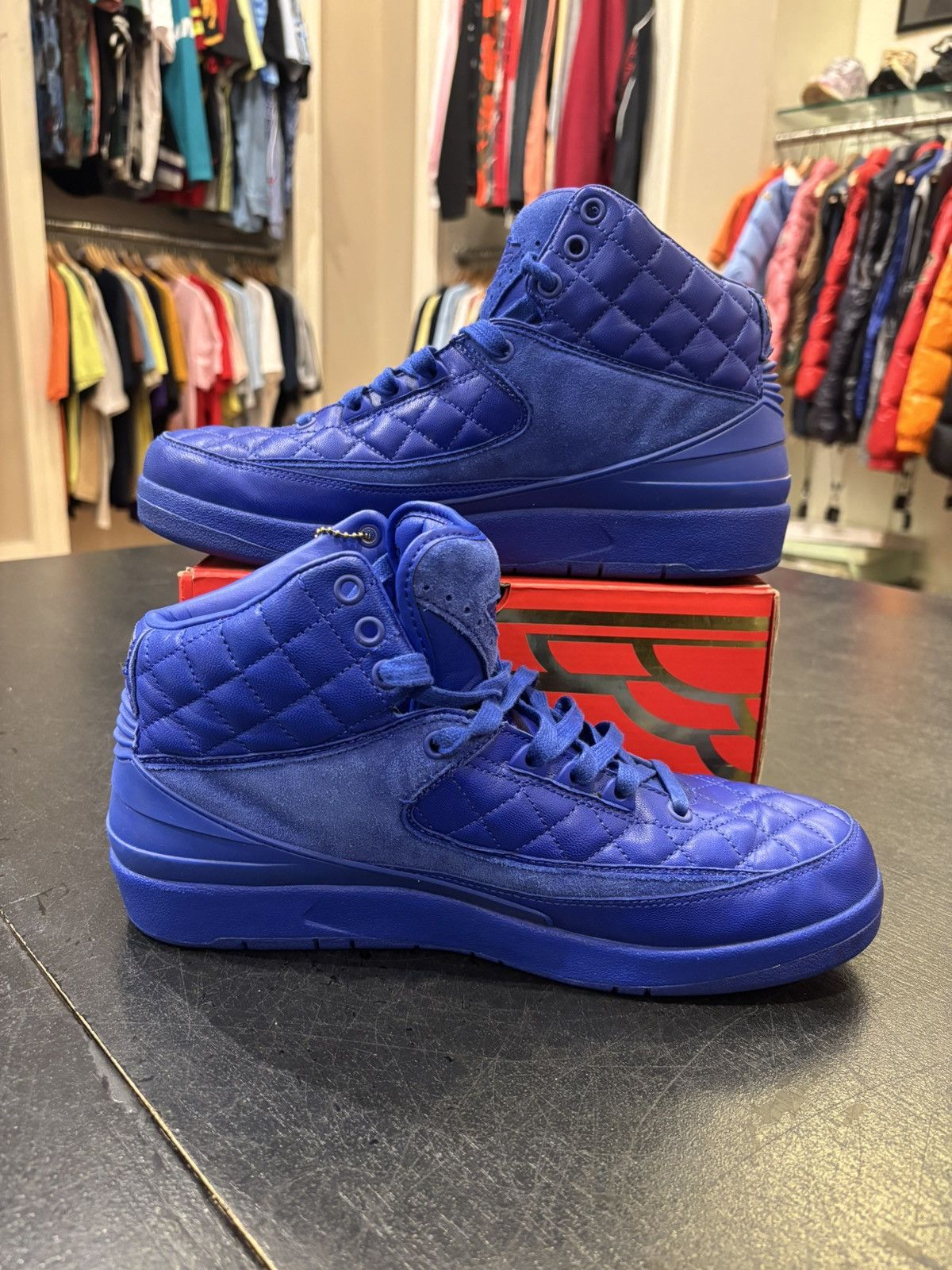 Jordan Brand Jordan 2 Retro Just Don Blue Size US 10 / EU 43 - 2 Thumbnail