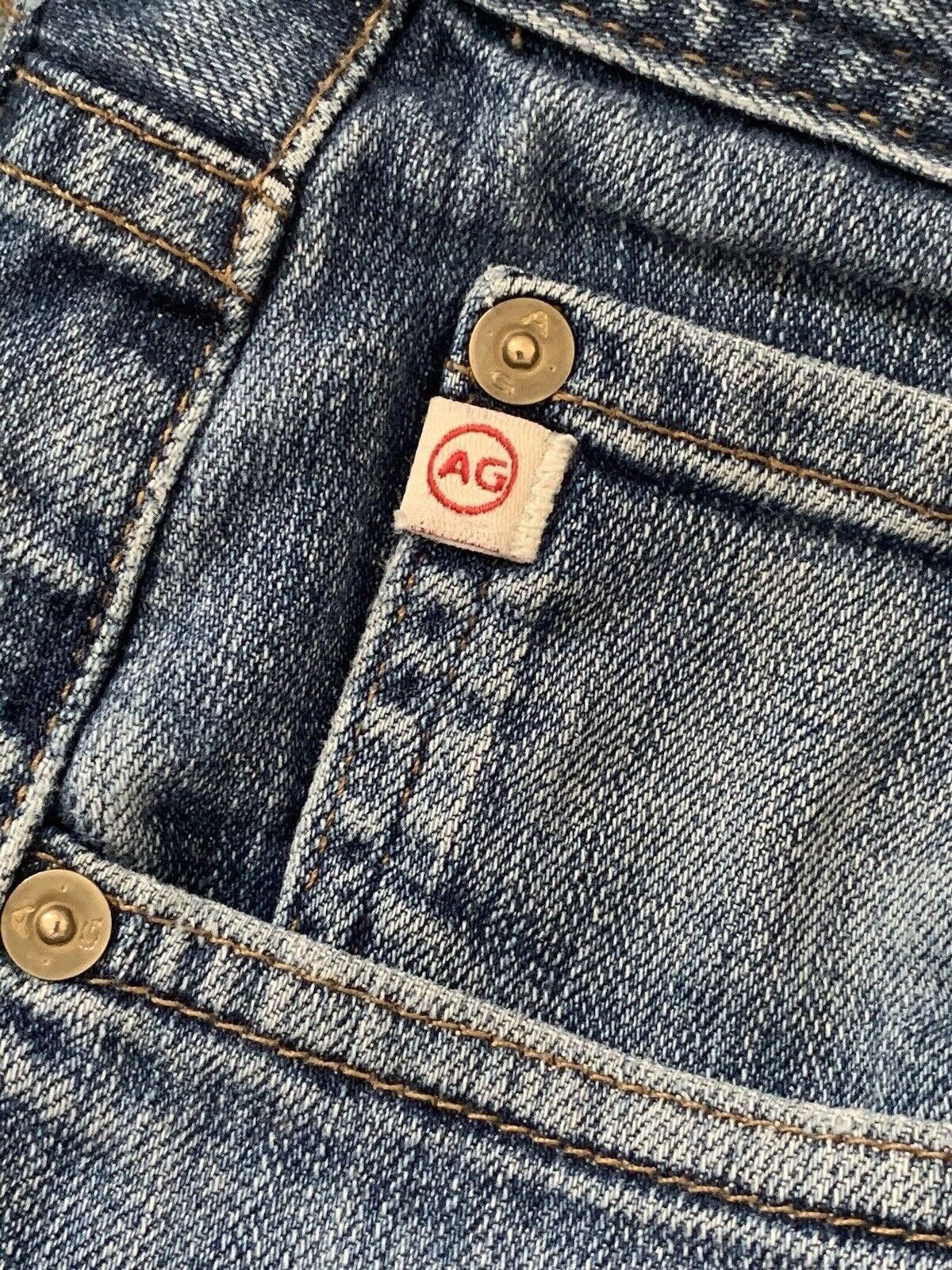 AG Adriano Goldschmied Adriano Goldschmidt Protege Straight Leg Mens Blue Jeans Size US 38 / EU 54 - 2 Thumbnail