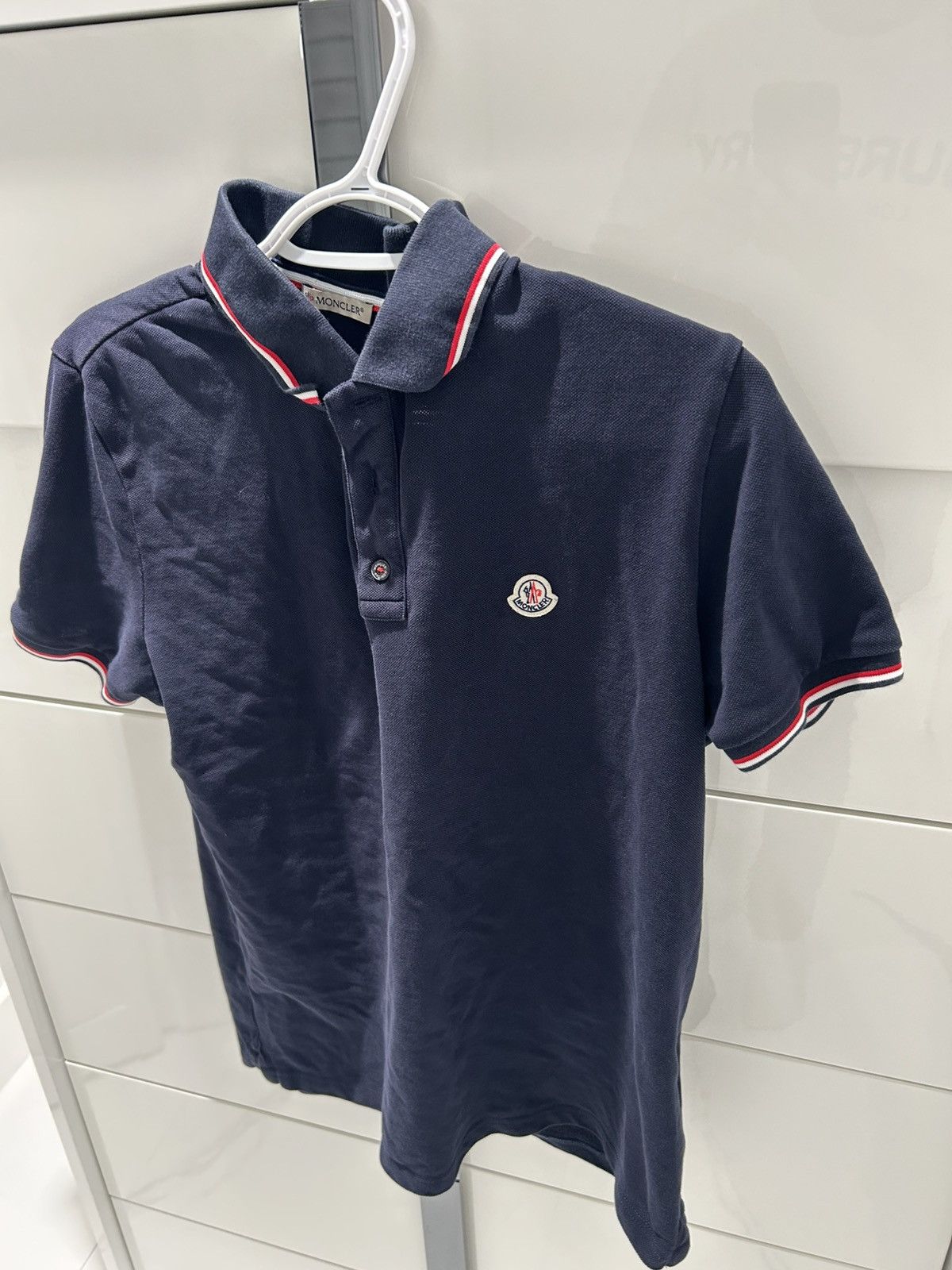 Moncler Moncler Polo Shirt Size US M / EU 48-50 / 2 - 1 Thumbnail
