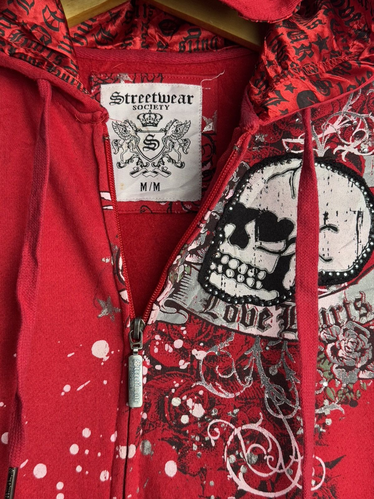 If Six Was Nine × Japanese Brand × Le Grande Bleu (L.G.B.) Gothic Japanese Skulls Hoodie Size US S / EU 44-46 / 1 - 8 Thumbnail