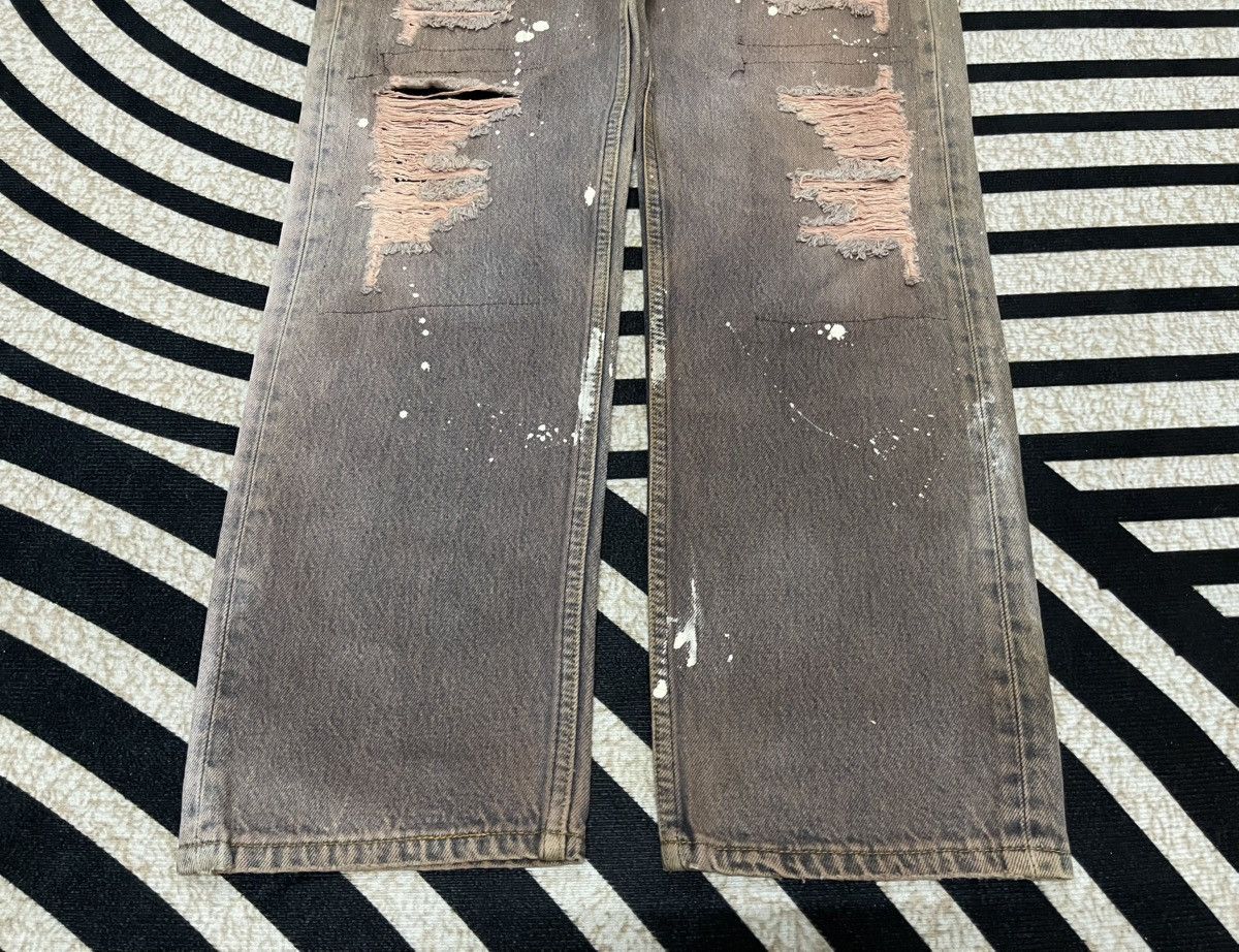 Levi's Vintage Clothing 90s LEVIS 501xx DISTRESSED JEANS SPLASHED PAINT RARE Size US 31 - 4 Thumbnail