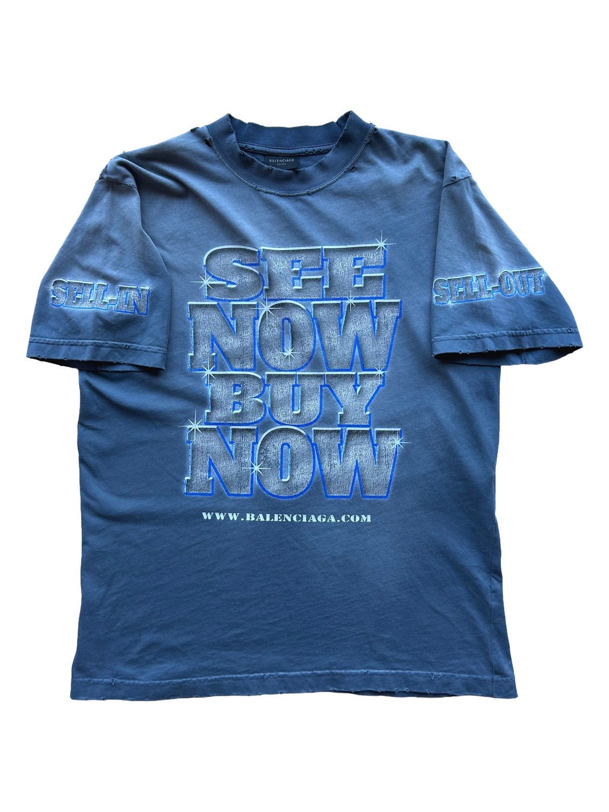 Balenciaga Balenciaga see now buy now T-shirt | Grailed