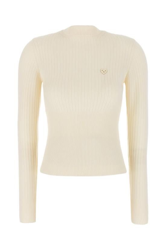 Casablanca CASABLANCA Women Sweater WF23KW48905 WHITE Size L / US 10 / IT 46 - 1 Thumbnail