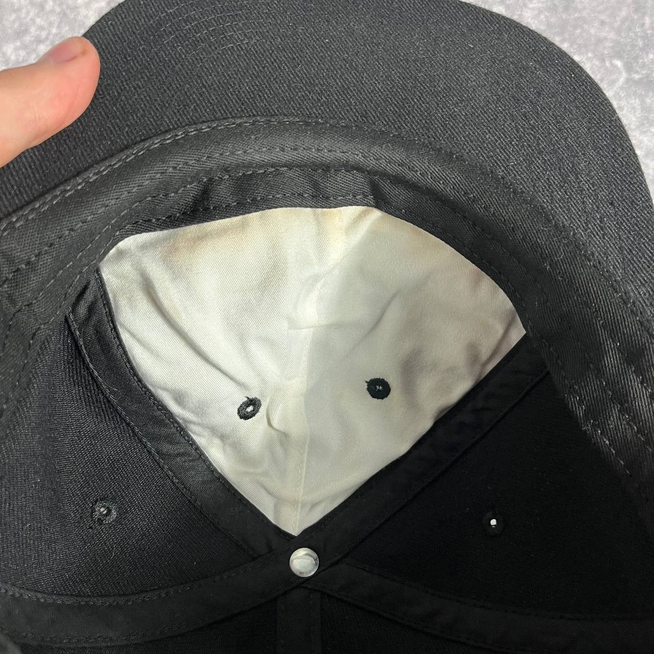Supreme Supreme Intelligence SS20 6-Panel Cap Rare Black Size ONE SIZE - 5 Thumbnail
