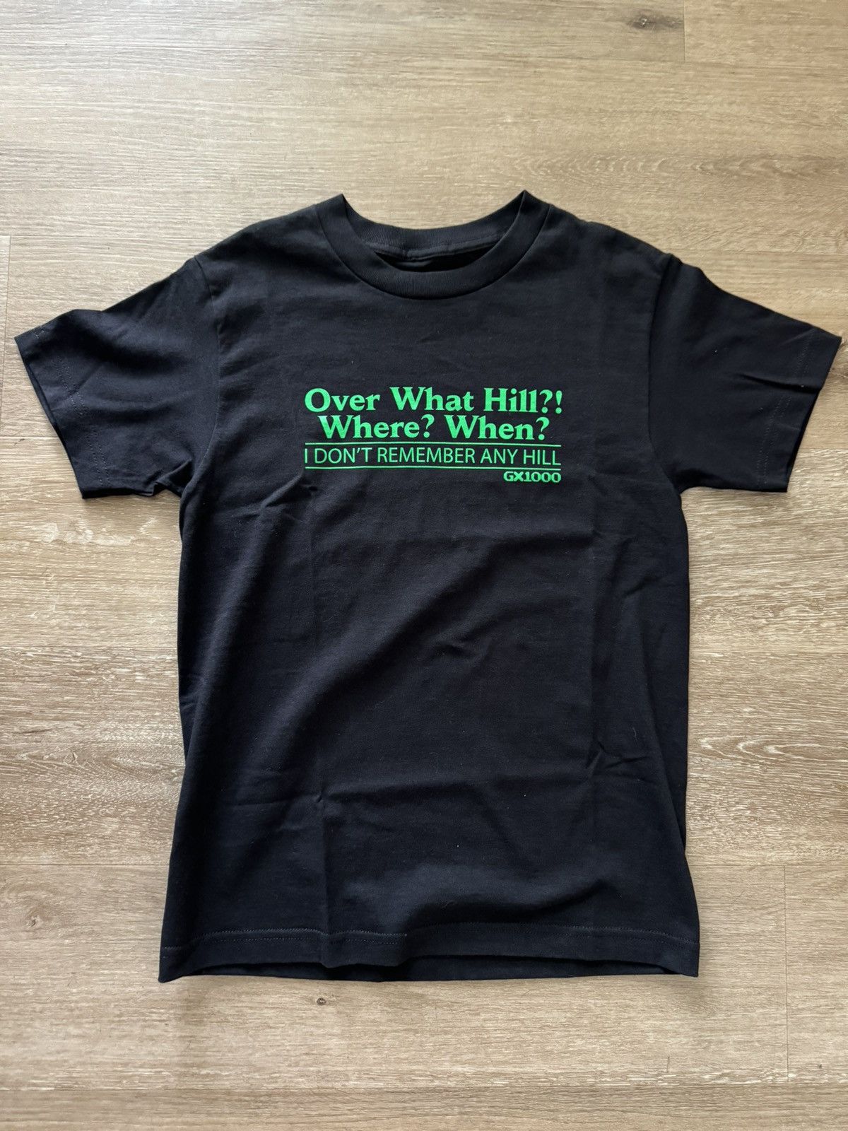 GX1000 GX1000 Over What Hill, Where?! Tee (Black/S) Size US S / EU 44-46 / 1 - 1 Thumbnail