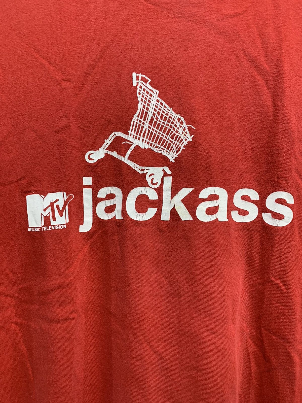 Mtv Vintage 00’mtv jackass t shirt Size US L / EU 52-54 / 3 - 3 Thumbnail