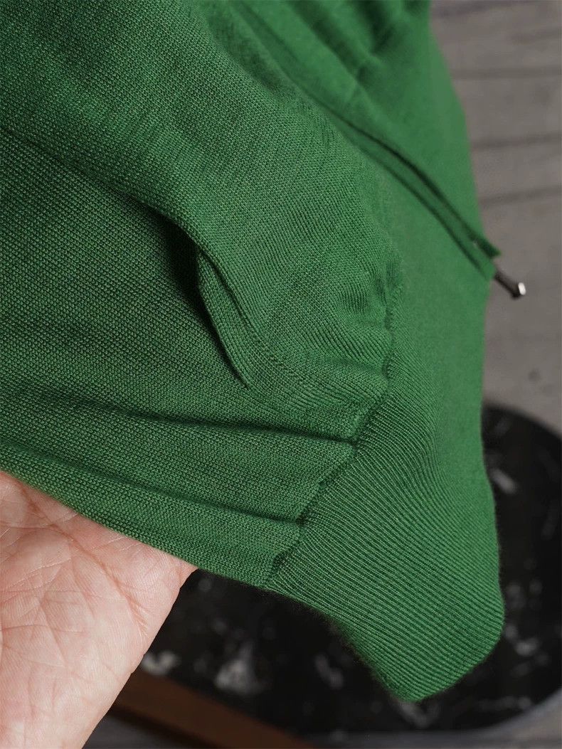 Loro Piana LORO PIANA 12 micron fully zipped knitted shirt Size US M / EU 48-50 / 2 - 8 Thumbnail