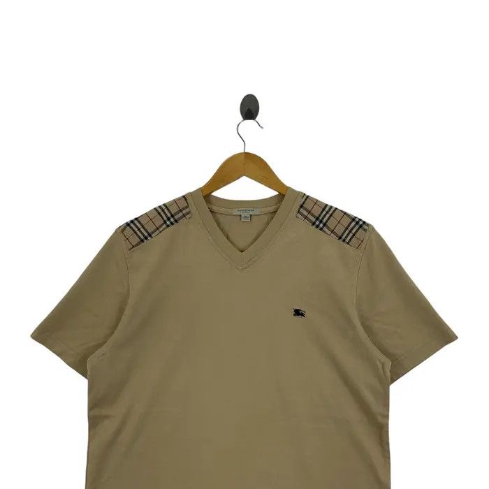 Burberry BURBERRY LONDON NOVA CHECKS Shoulder Patch Tee Shirt Size US M / EU 48-50 / 2 - 2 Thumbnail
