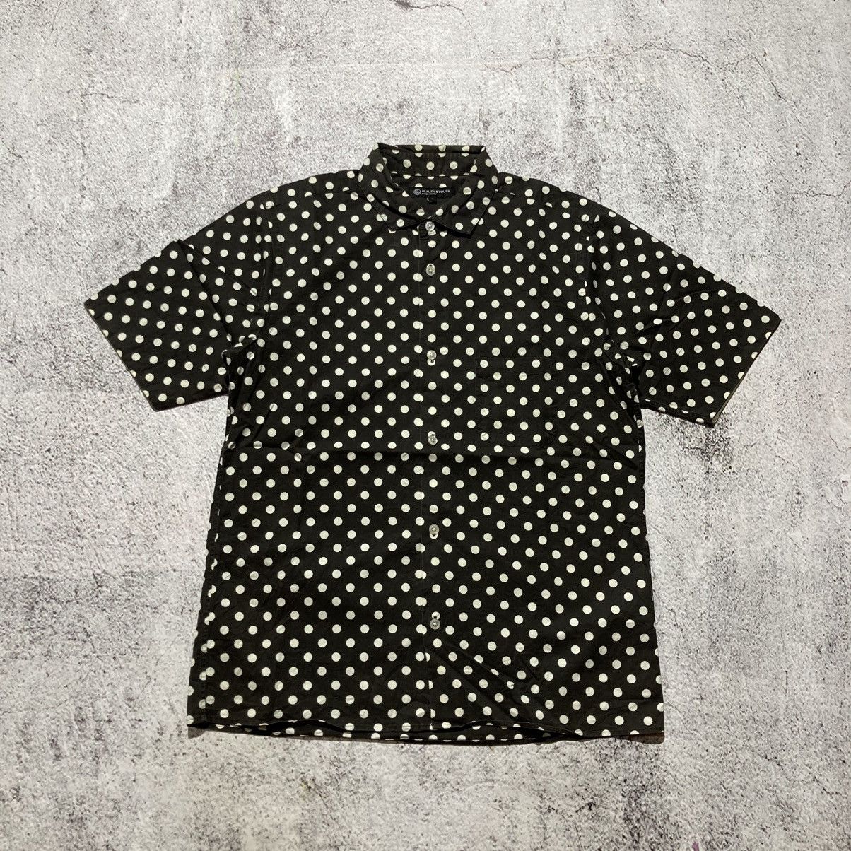 Japanese Brand 🇯🇵 2000s Beauty&Youth Poldakot Motif Button Up Shirt Designer Size US M / EU 48-50 / 2 - 1 Thumbnail