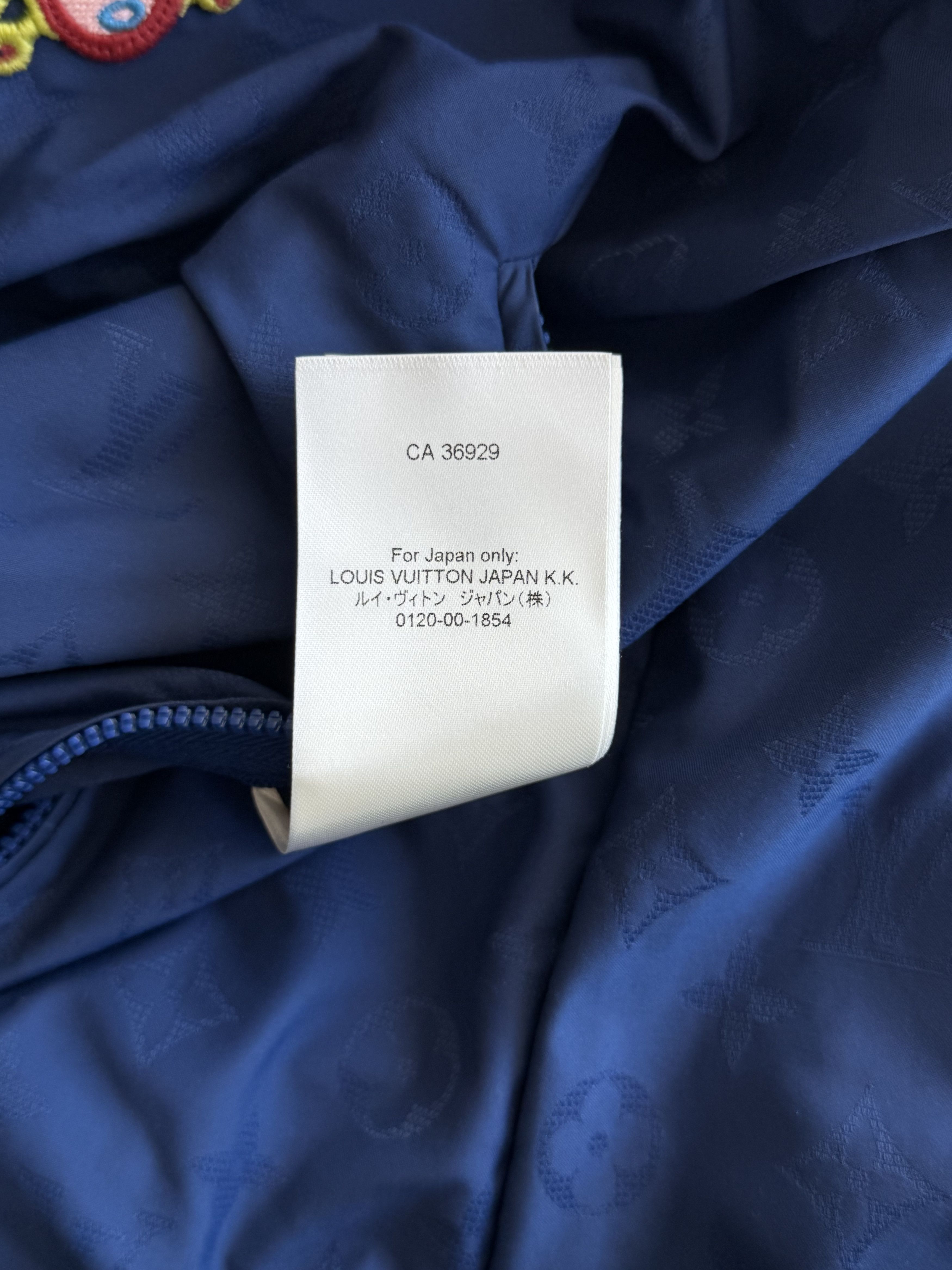 Louis Vuitton Louis Vuitton Yayoi Kusama Blue Monogram Windbreaker Size US XXL / EU 58 / 5 - 8 Thumbnail