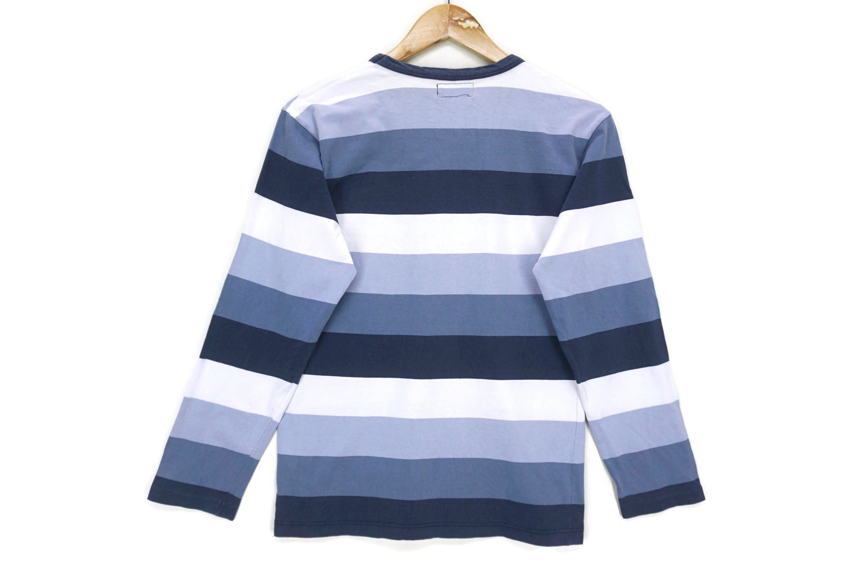 agnes b. Signature Long Sleeve Tee Multicolor Striped Shirt Size US XS / EU 42 / 0 - 2 Thumbnail