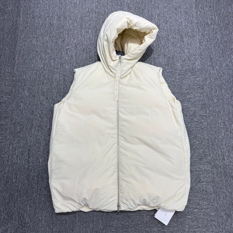 Jil Sander Jil Sander Hooded Puffer Vest Size 32 - dmc Size US M / EU 48-50 / 2 - 1 Thumbnail