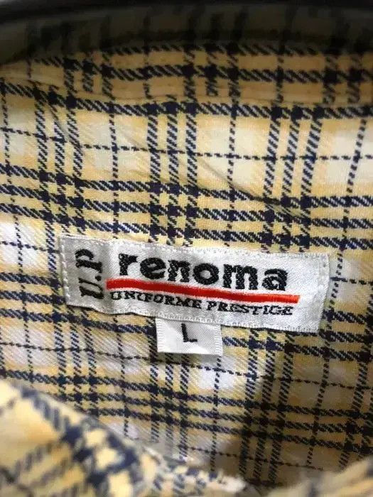 Flannel × Renoma Vintage Renoma Plaid Tartan Flannel Shirt 👕 Size US L / EU 52-54 / 3 - 3 Thumbnail
