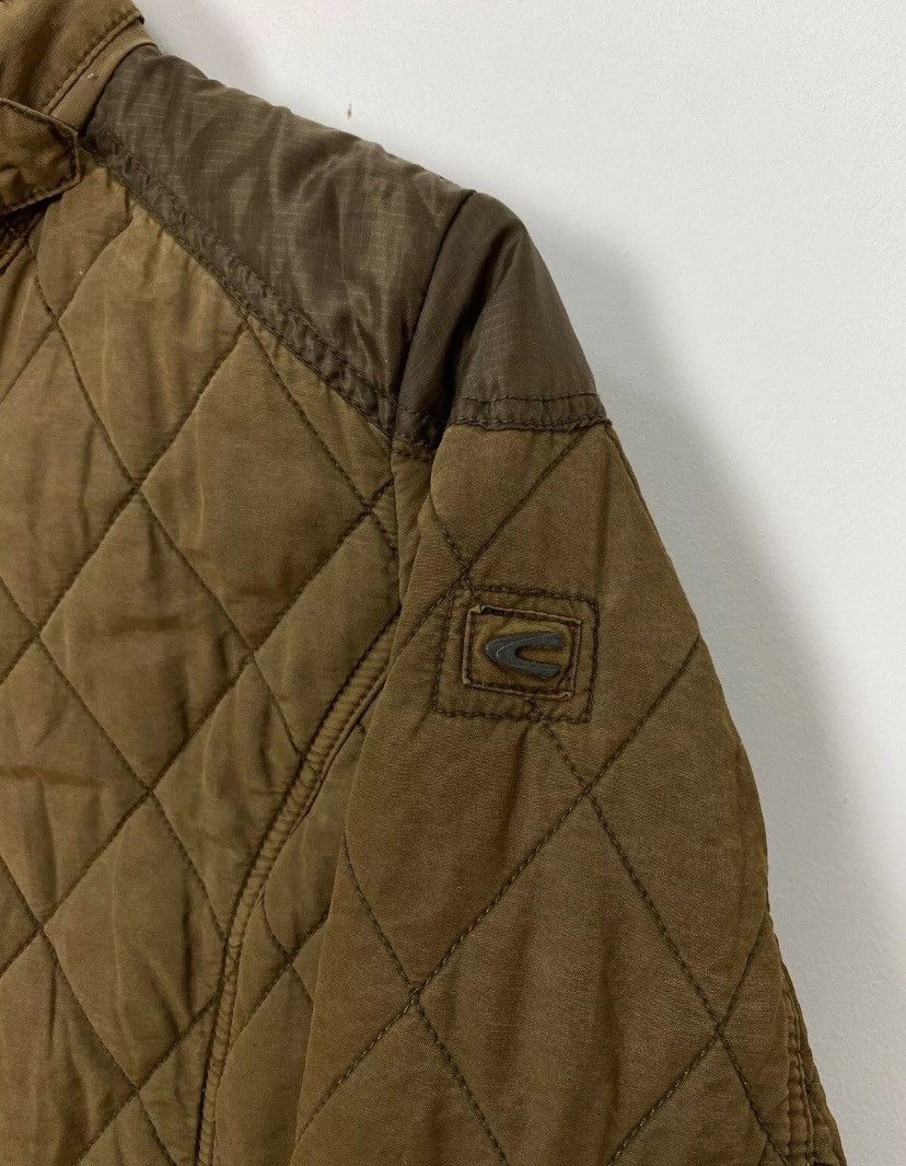camel active Camel Active Full Zip Military Quilted Jacket Brown USA Size XL / US 12-14 / IT 48-50 - 4 Thumbnail