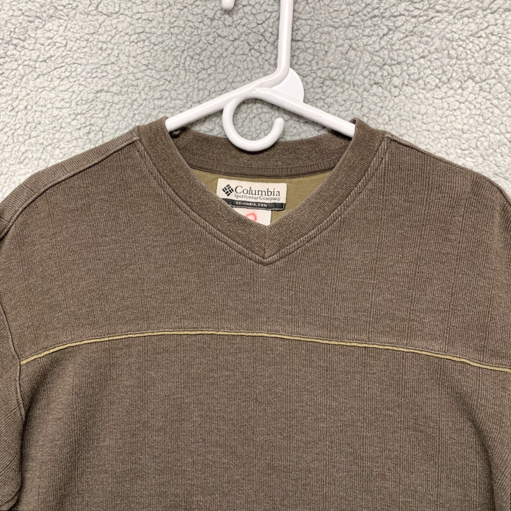 Vintage Columbia SweatShirt Mens Medium Brown Long Sleeve Pullover Active Outdoor Top Size US M / EU 48-50 / 2 - 2 Thumbnail