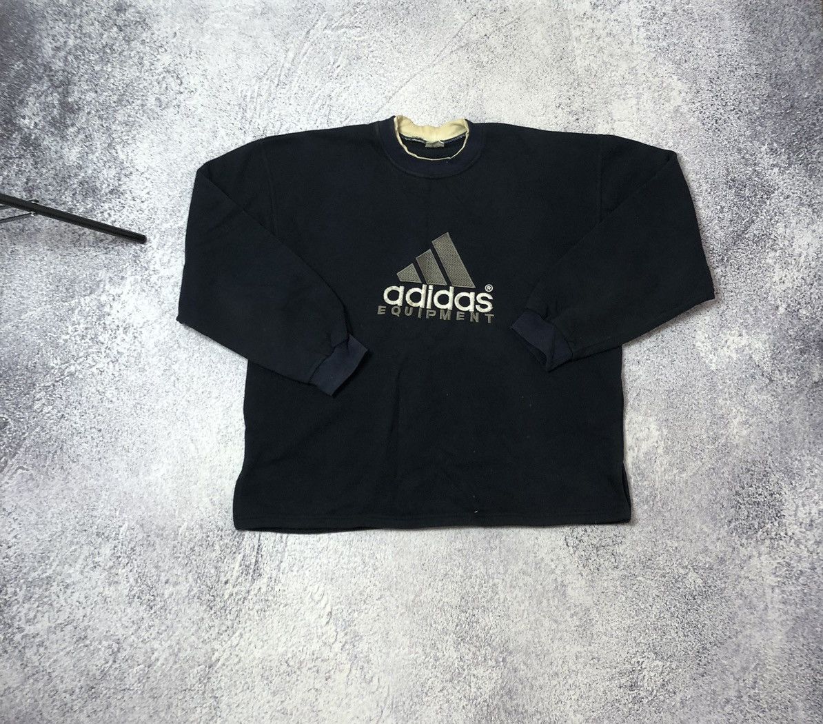Adidas Men’s sweater adidas Equivalent big logo casual y2k usa Size US XL / EU 56 / 4 - 1 Thumbnail