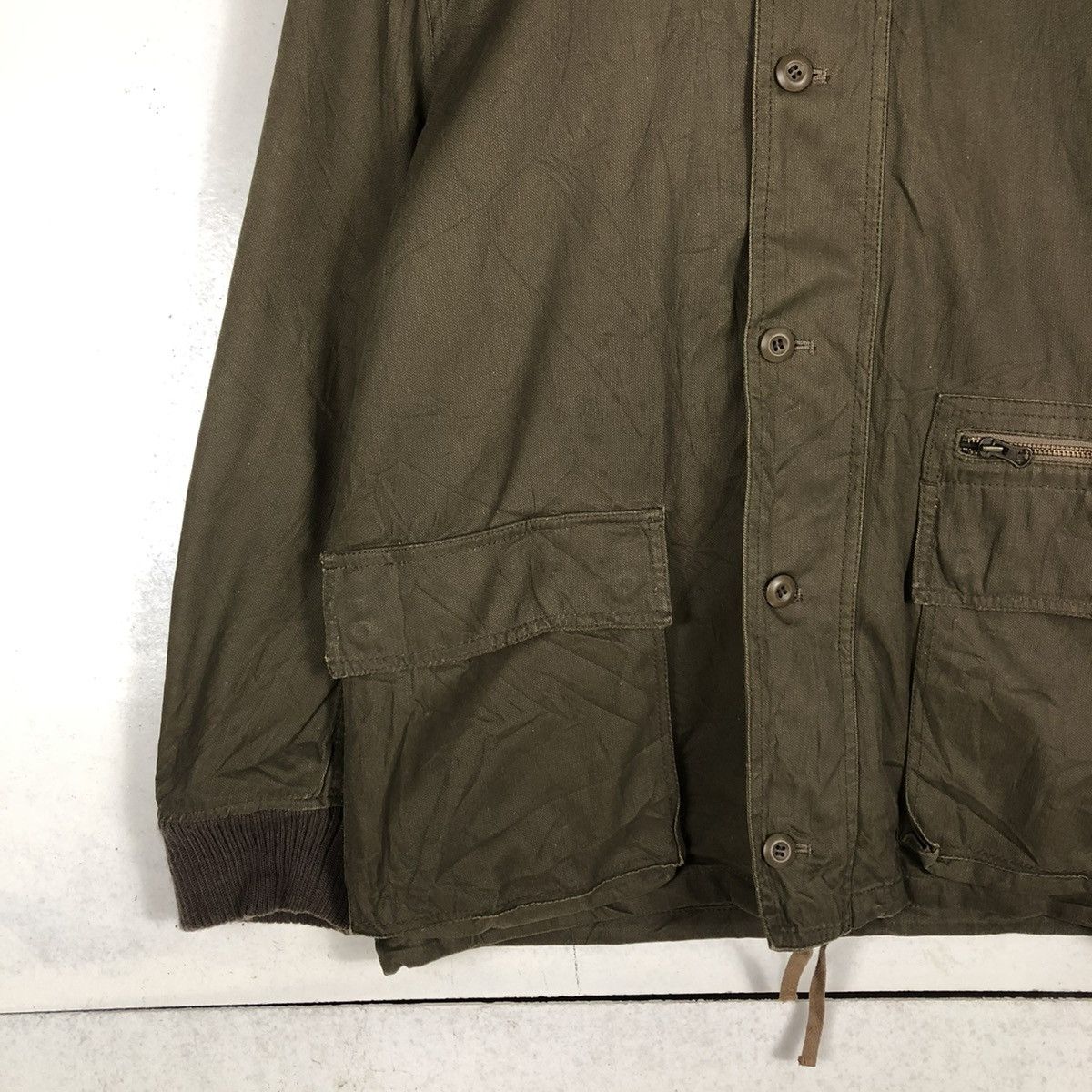 PPFM 📌VINTAGE BIKER JACKET PPFM JAPAN SHEARLING BLANKET Size US L / EU 52-54 / 3 - 6 Thumbnail