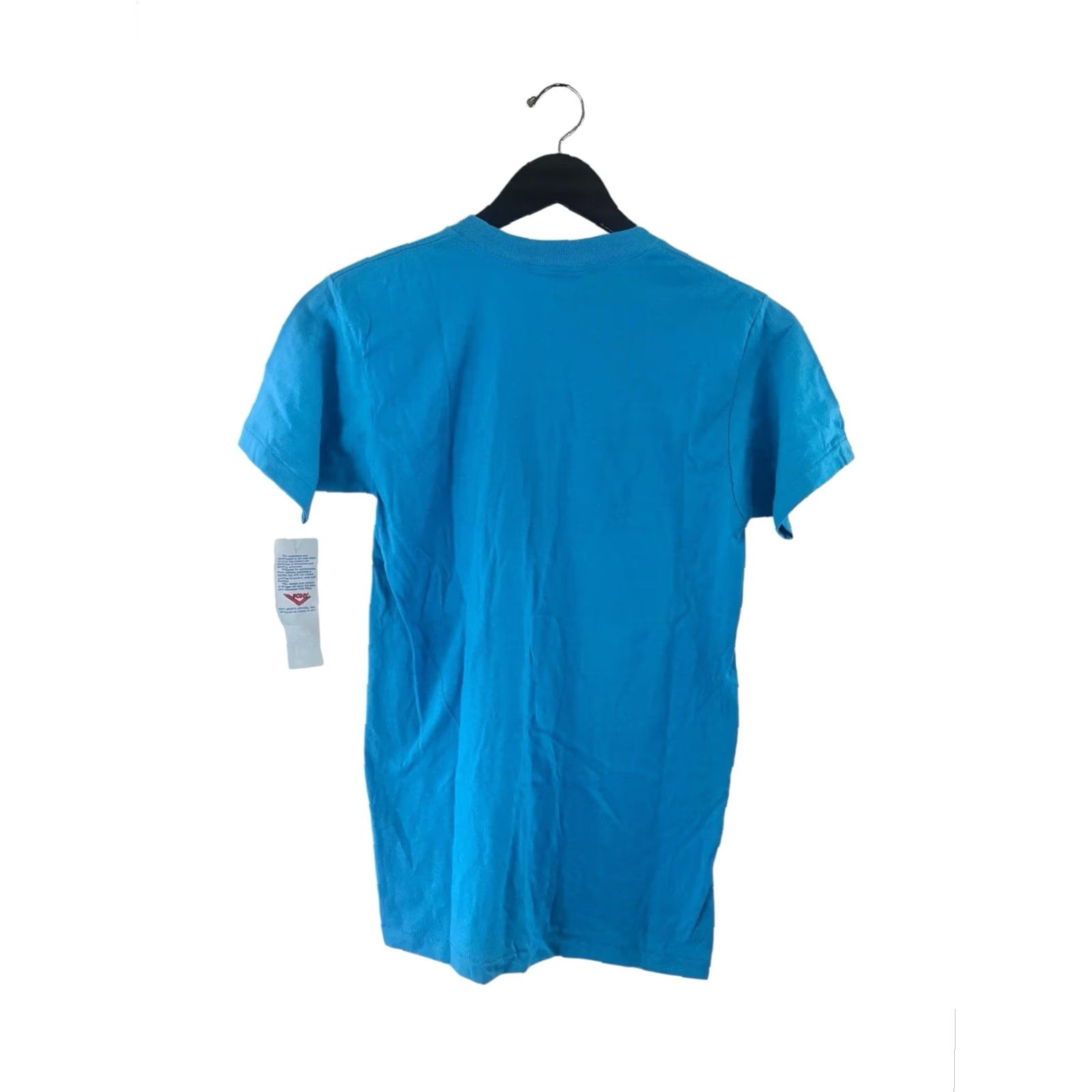 PONY VINTAGE PONY T-Shirt Mens M Blue 90s Deadstock NWT Cotton Blend Crew Neck 28" Long 17.5" Across 7" Sleeves Made in USA Size US M / EU 48-50 / 2 - 7 Thumbnail