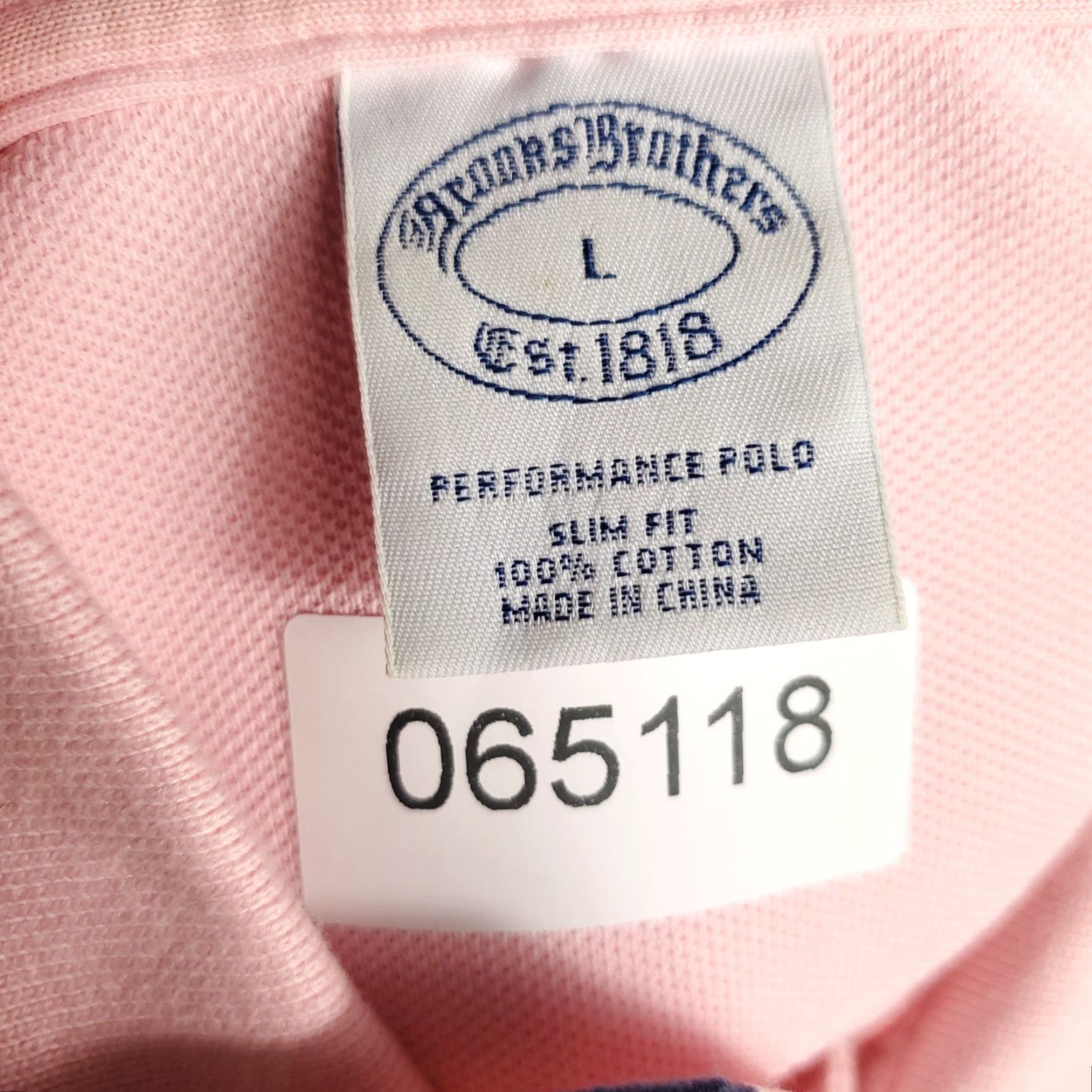 Brooks Brothers Brooks Brothers Polo Shirt Mens L Pink Short Sleeve Button Collared Knit Cotton Slim Fit Casual Modern Preppy 90s? (No, remove question) Size US L / EU 52-54 / 3 - 8 Thumbnail