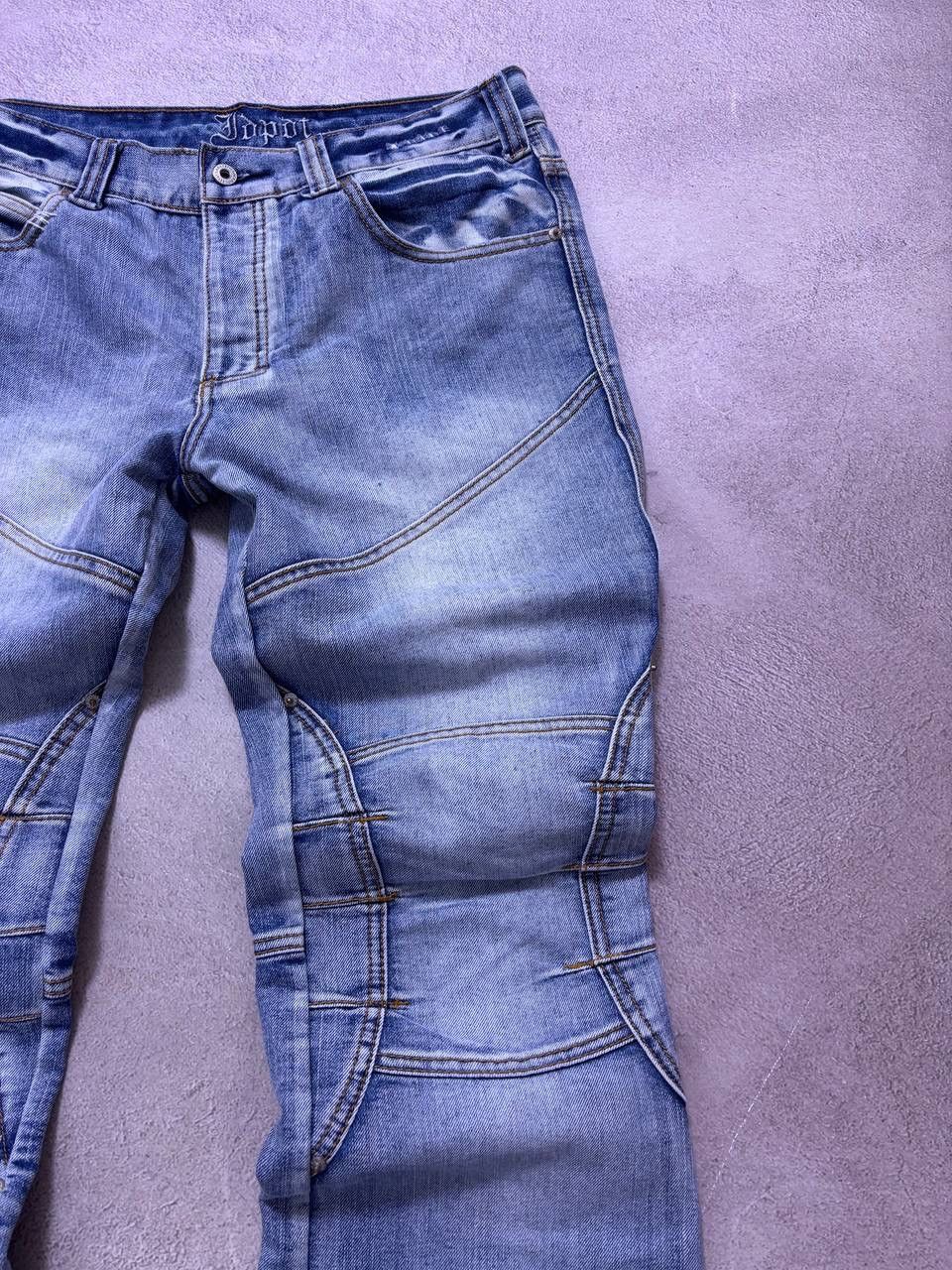 Vintage Japanese Baggy faded pants Tornado Mart style y2k jeans Size US 34 / EU 50 - 3 Thumbnail