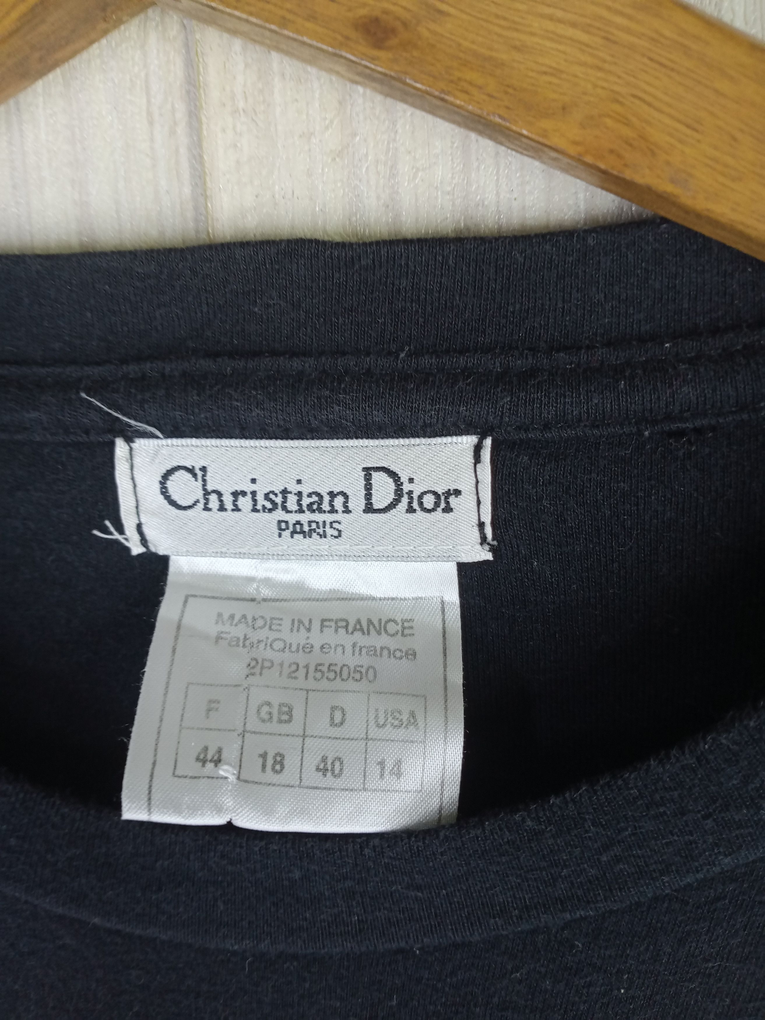 Christian Dior Monsieur Rare Vintage Christian Dior Long Sleeve Tshirt Size S / US 4 / IT 40 - 4 Thumbnail