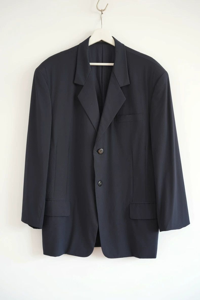 Yohji Yamamoto Yohji Yamamoto size m 88aw noble period silhouette blazer Size 36R - 1 Thumbnail