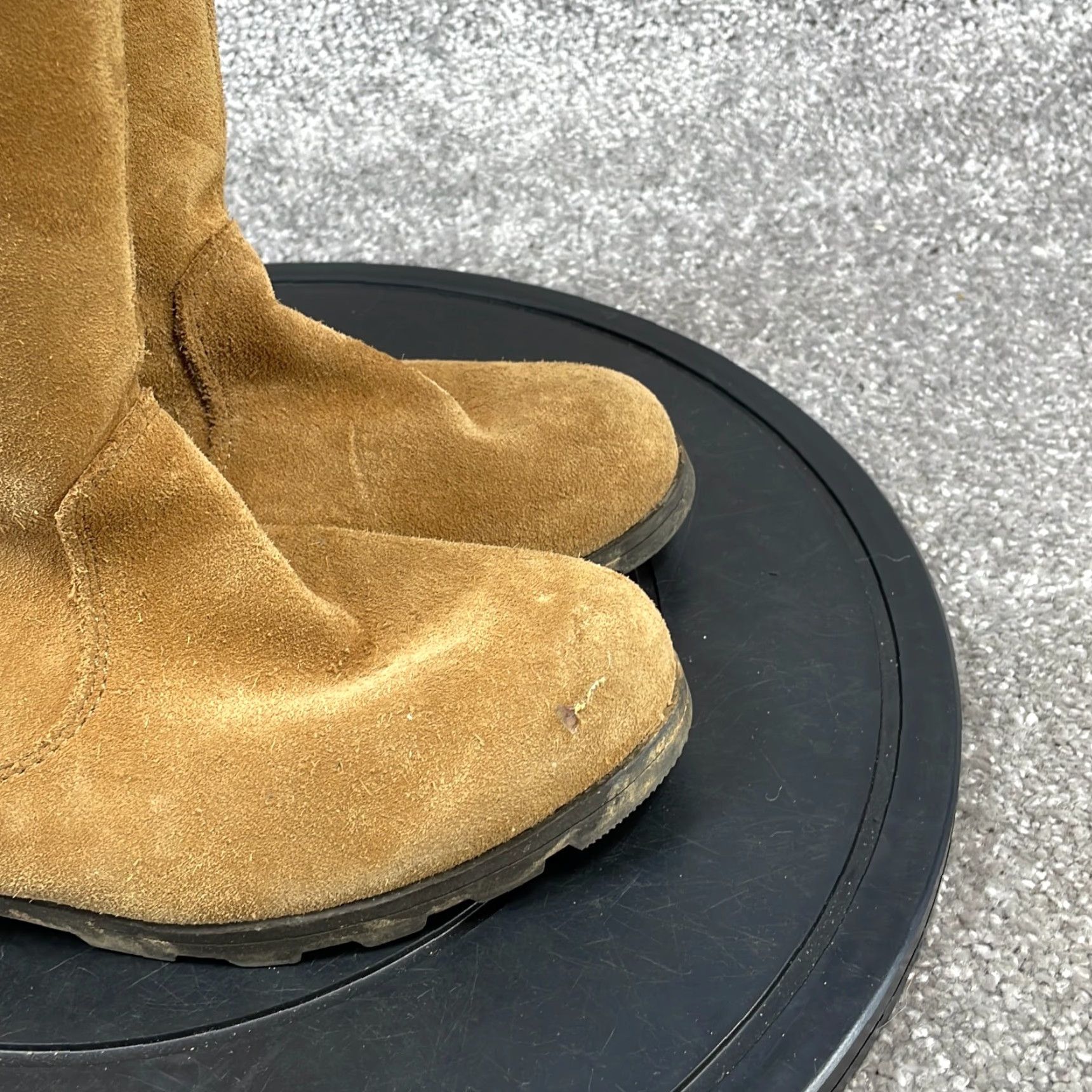 SOREL Sorel Boot Women - Emelie Foldover Mid Calf Zipper Snow Suede Brown 4 US 3 UK 35 EU Winter Casual Size US 5.5 / IT 35.5 - 5 Thumbnail
