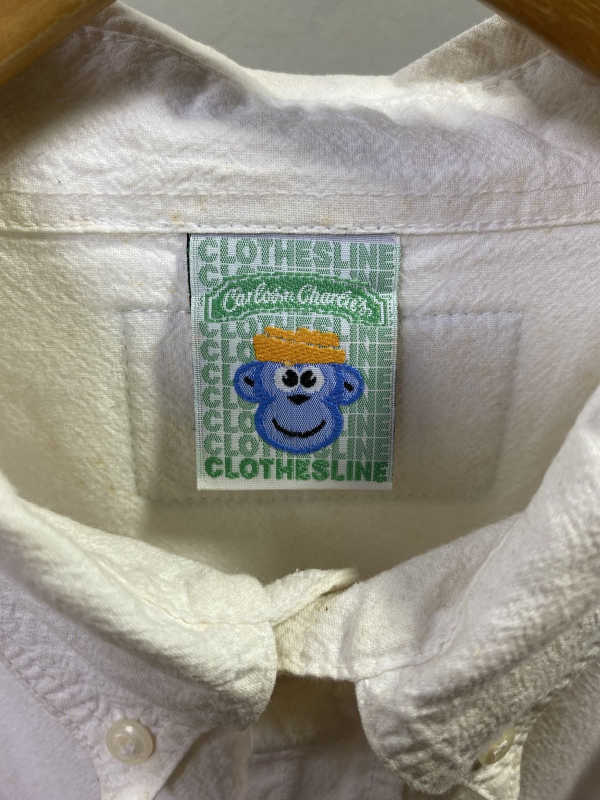 Designer CARLOS'N CHARLIE'S Lizard White Shirt Size US L / EU 52-54 / 3 - 5 Thumbnail