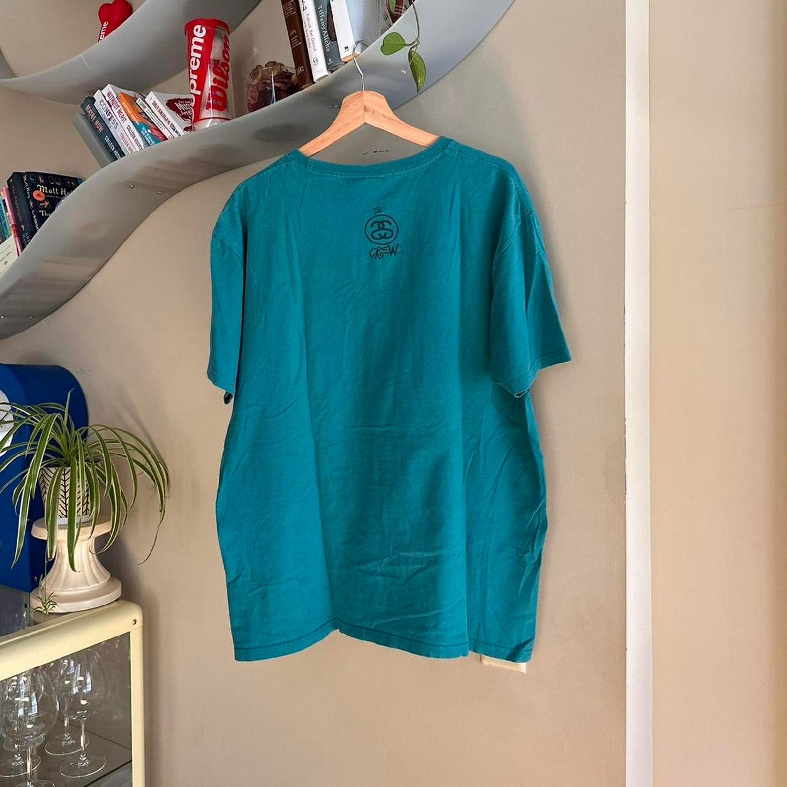 Stussy × Vintage Vintage Y2K Stussy International Crew Shirt Size US L / EU 52-54 / 3 - 6 Thumbnail