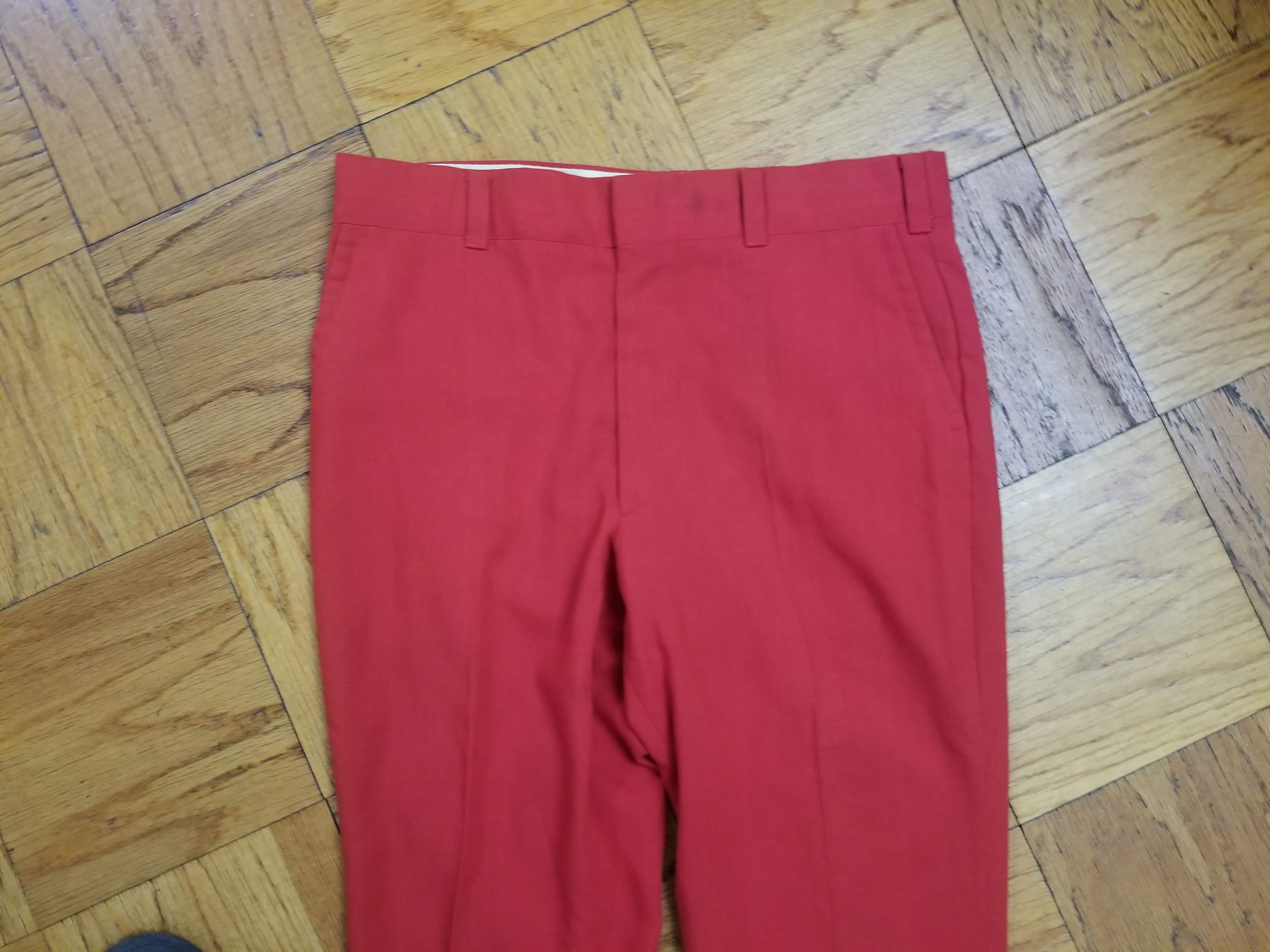 Lord & Taylor Vintage LORD & TAYLOR Red Pants Size US 34 / EU 50 - 5 Thumbnail