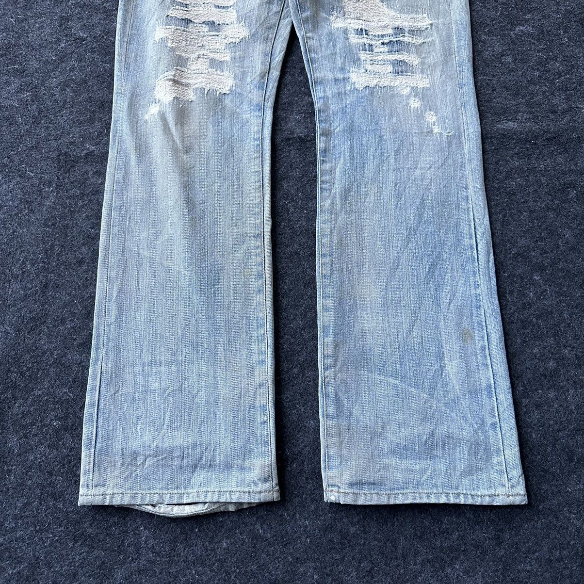 Blue Blue Japan Rare Royal Blue 5 Pocket Buckle Back Denim D686 Size US 31 - 8 Thumbnail