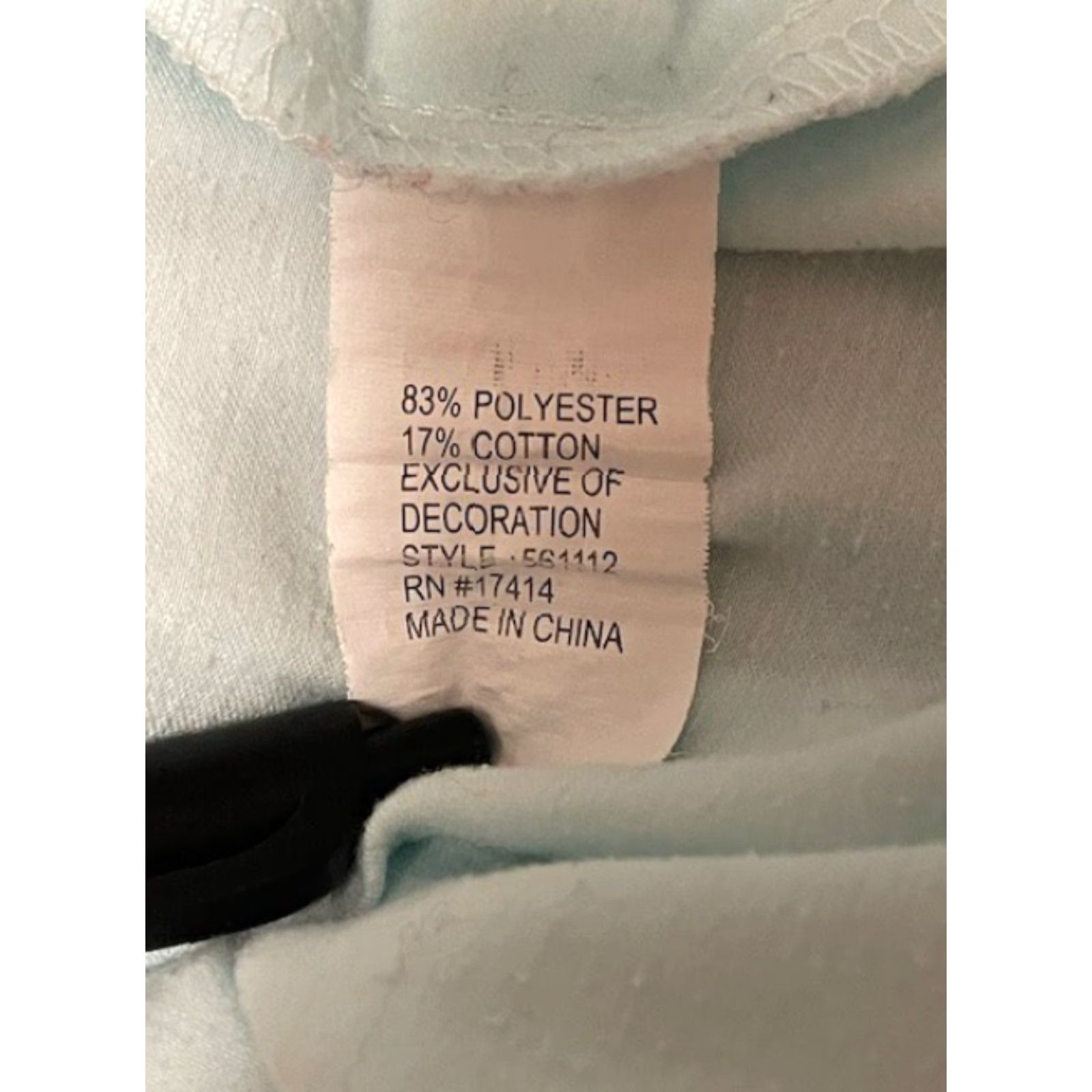 Vintage Miss Elaine Nightgown Medium Embroidery Lace Light Blue Grandmacore Size ONE SIZE - 7 Thumbnail